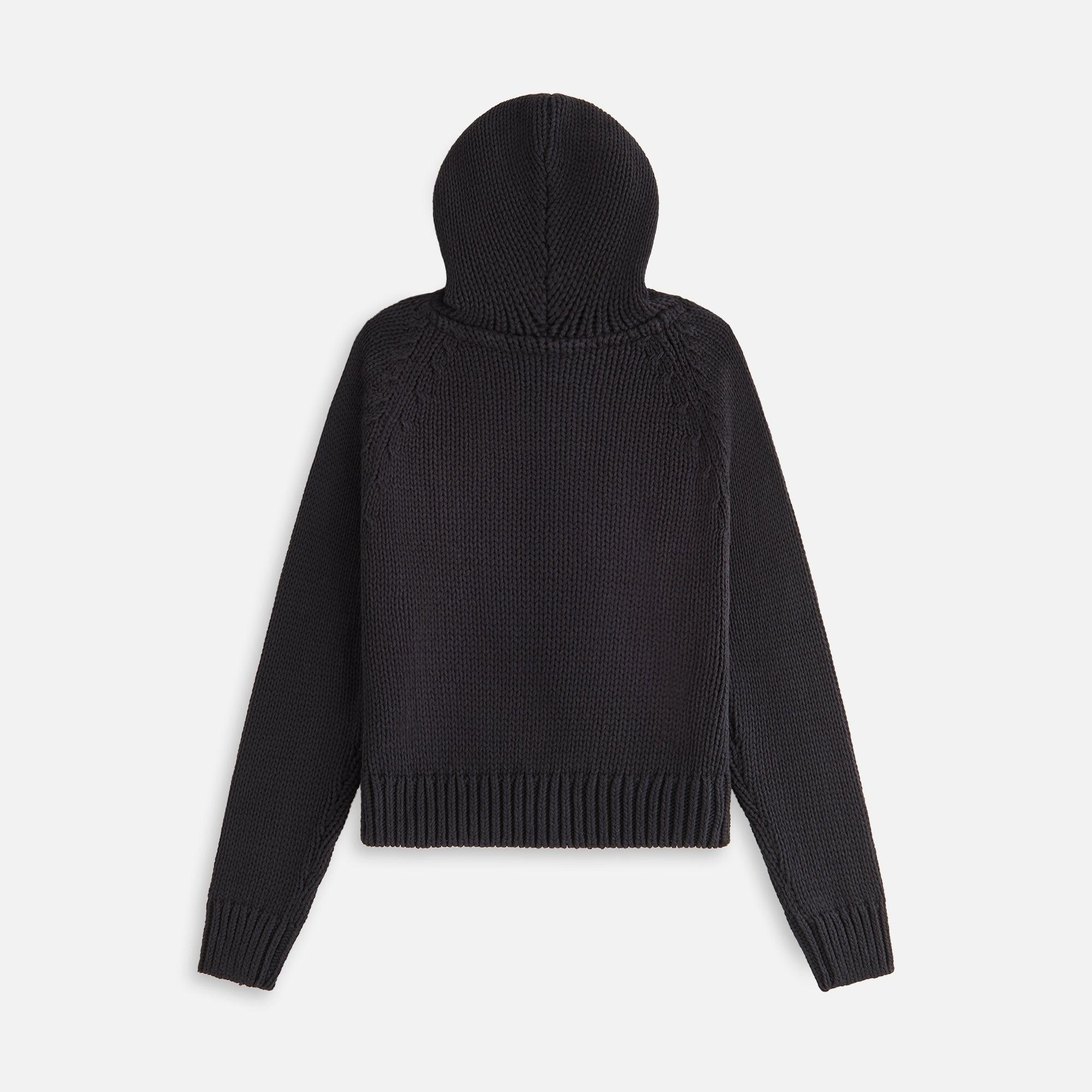 Kith Women Celyse Crest Sweater Hoodie - Black Female Product Image