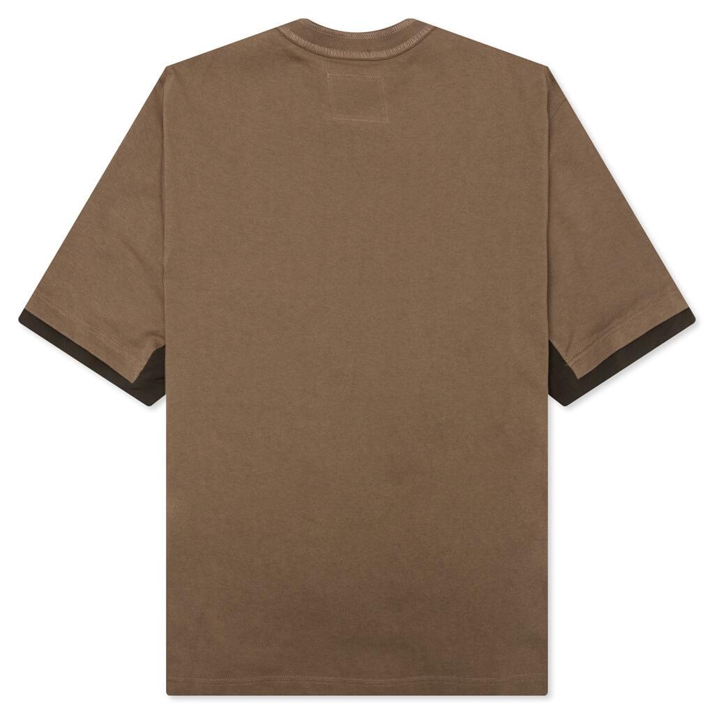 Cotton Jersey T-Shirt - Beige Male Product Image