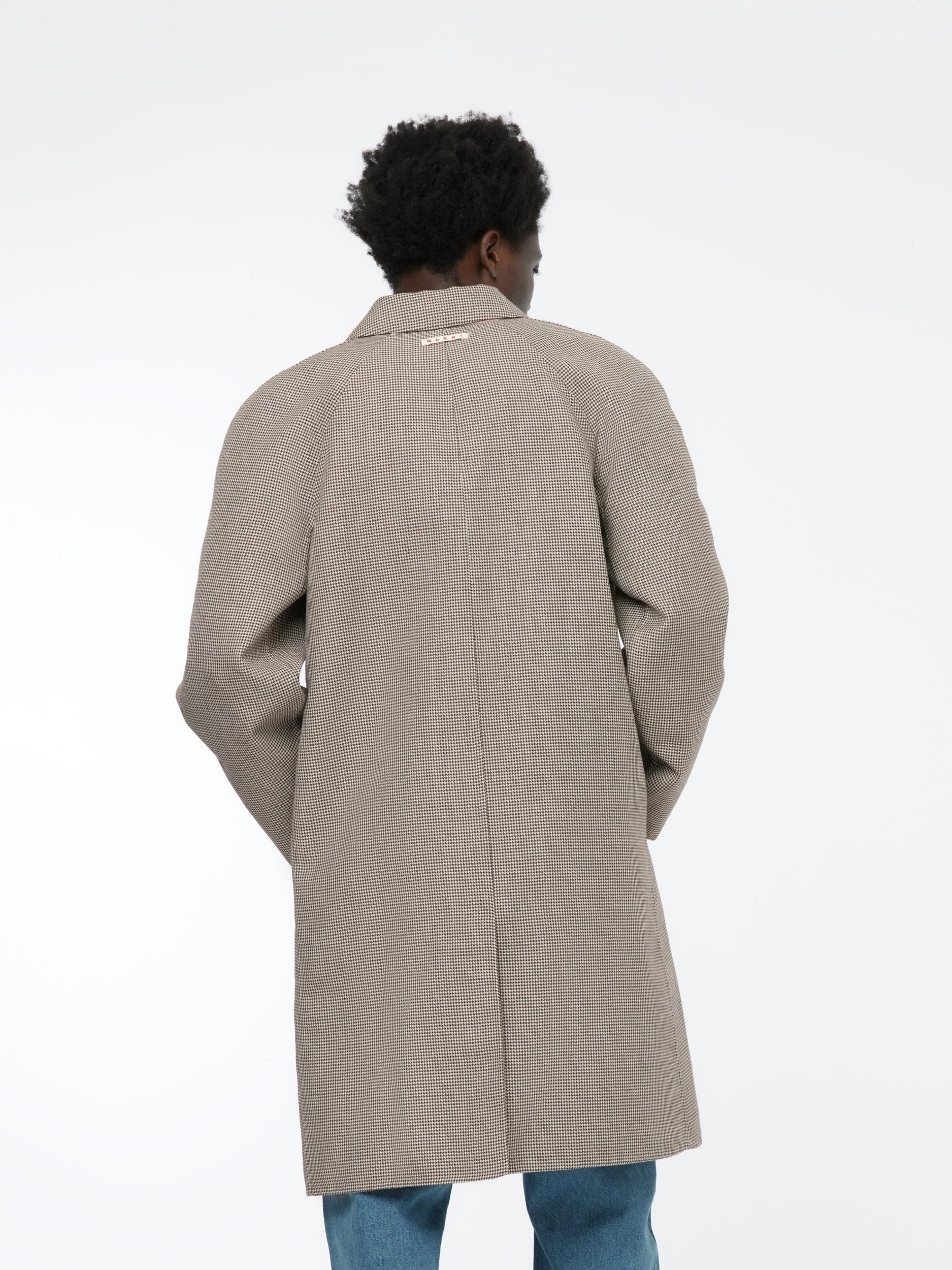 5 Button Coat (Black Cherry) Product Image