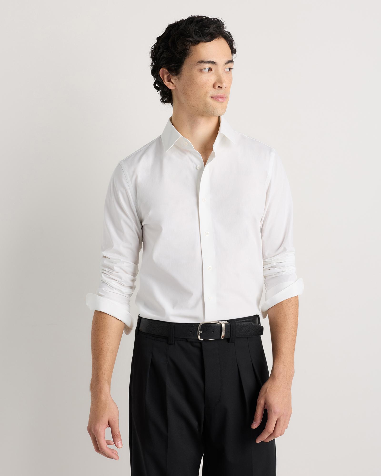 Quince | Men's Stretch Poplin Shirt Size XL, Organic Cotton Product Image