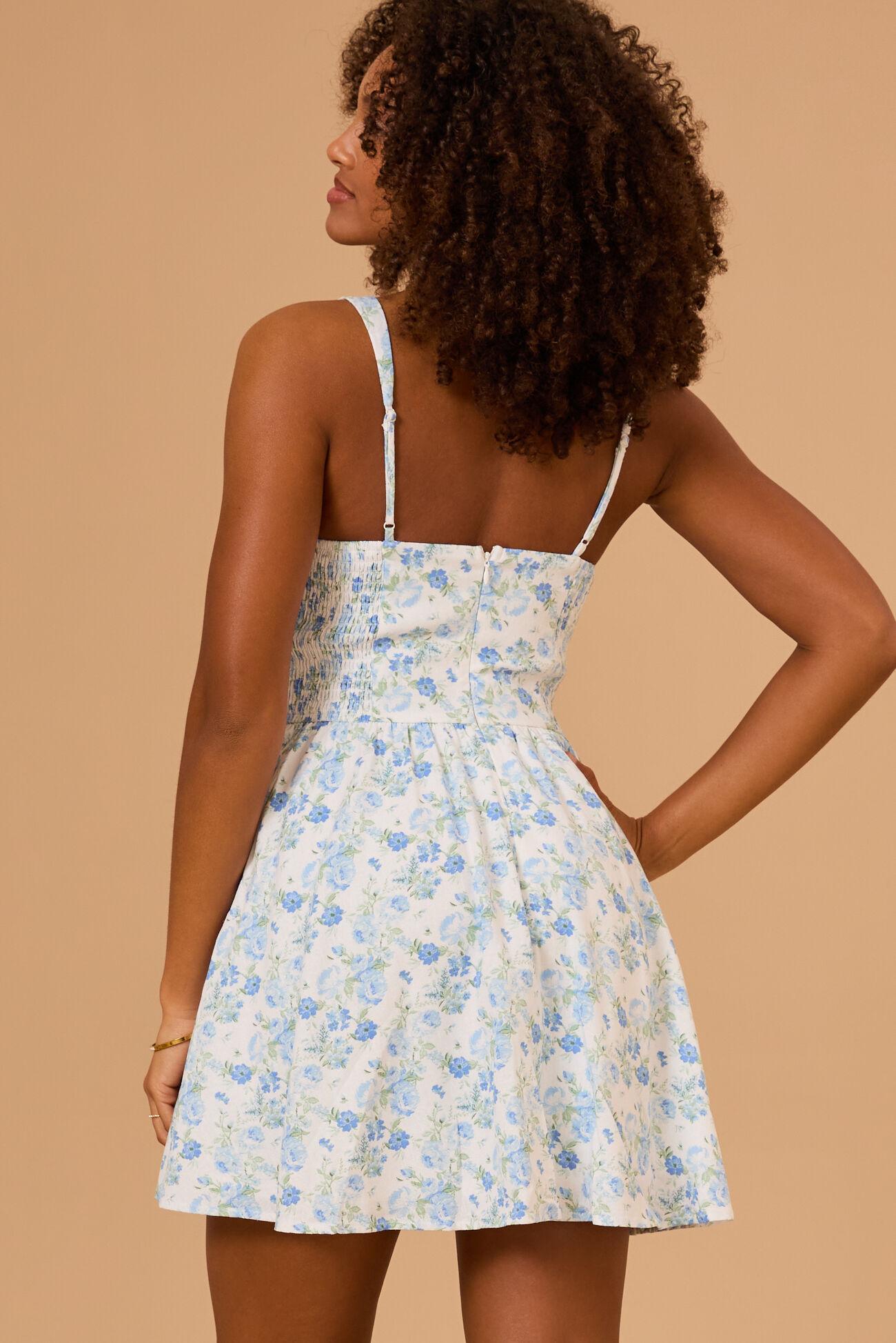 Elle Floral Mini Dress Product Image
