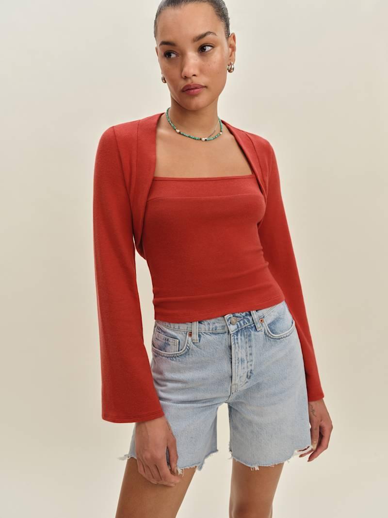 Chloe Knit Shrug Set Product Image