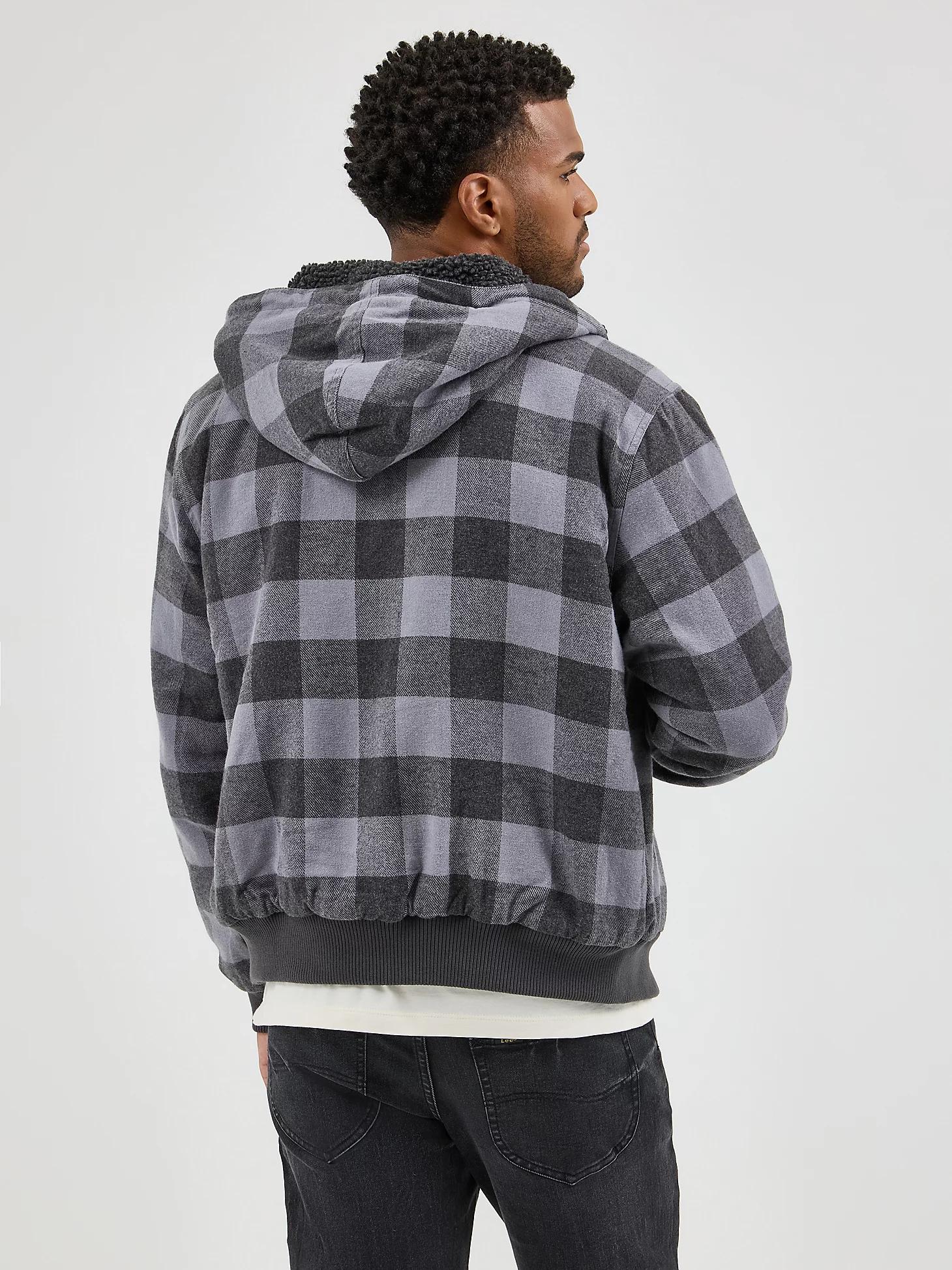Men's Sherpa Lined Flannel Bomber Jacket | Men's Jackets & Outerwear | Lee® Product Image