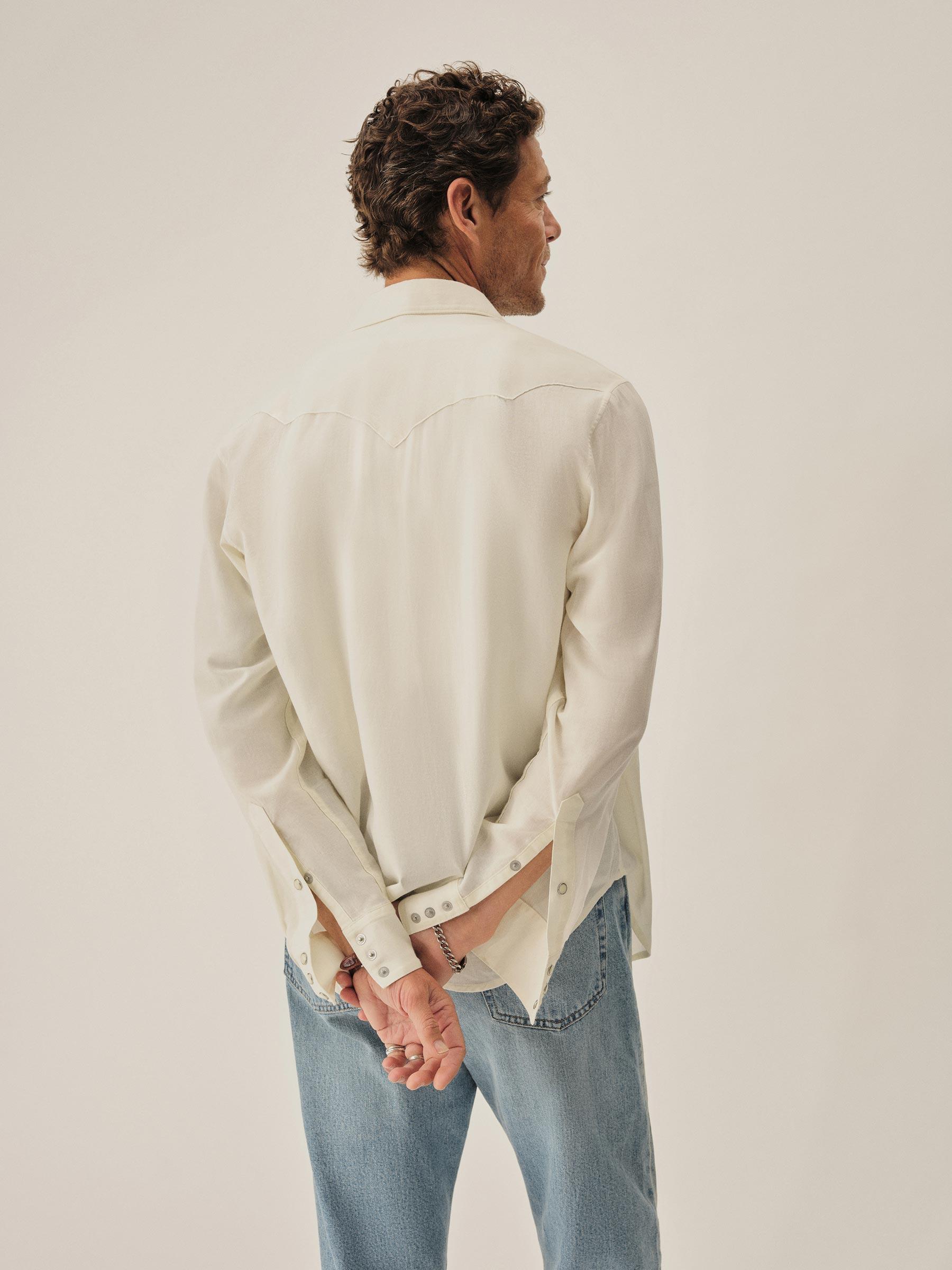 White Palomino Western Shirt Product Image