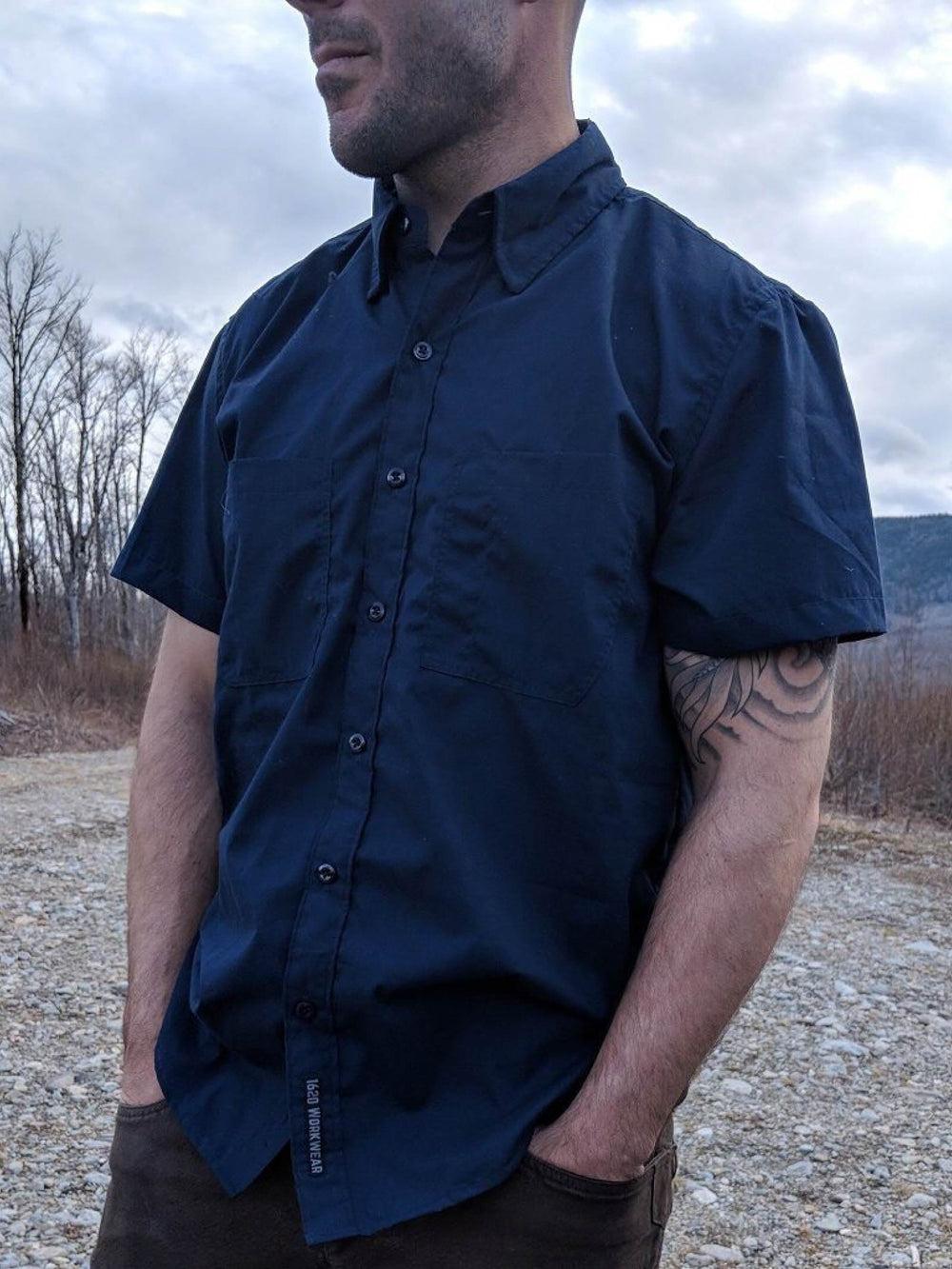 Made in L.A. Jersey Full-Placket Polo Product Image