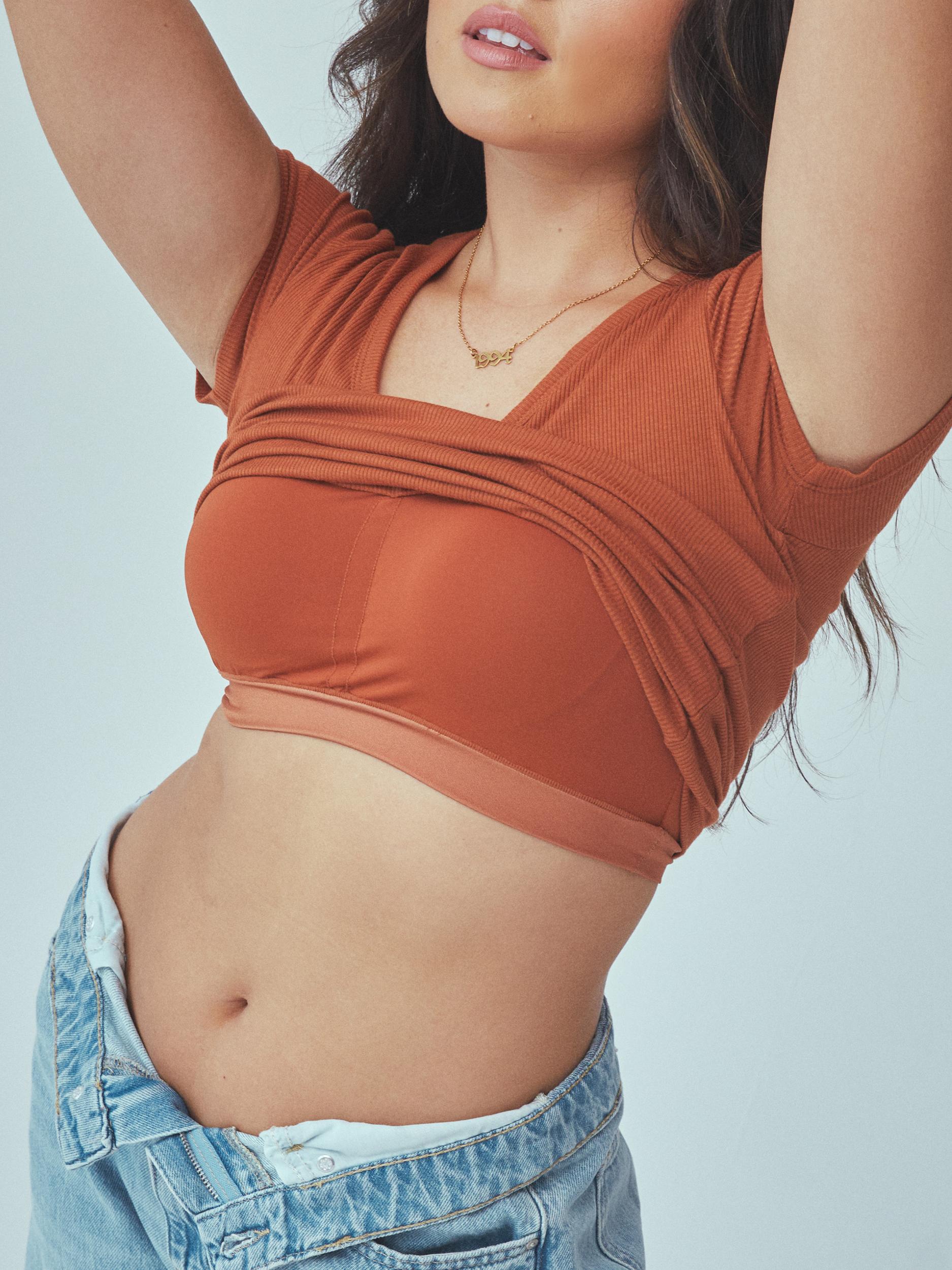 Bamboo V-Neck T-Shirt Brami Product Image