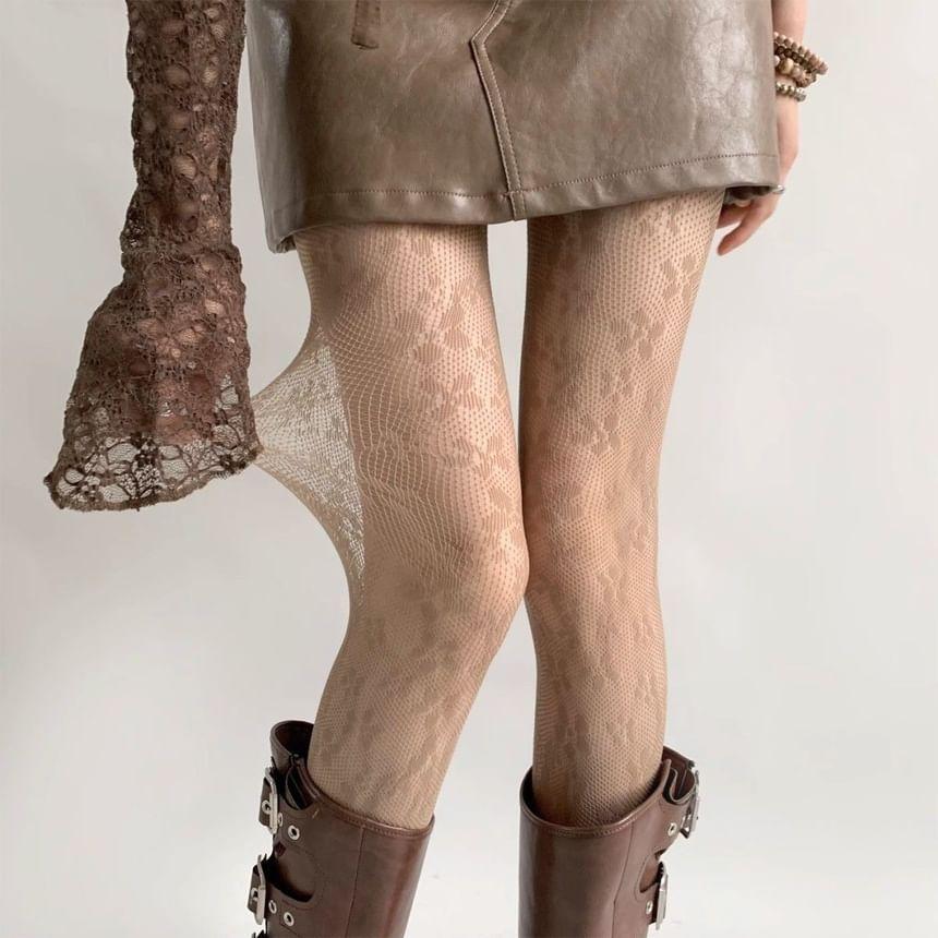 Lace Tights Product Image