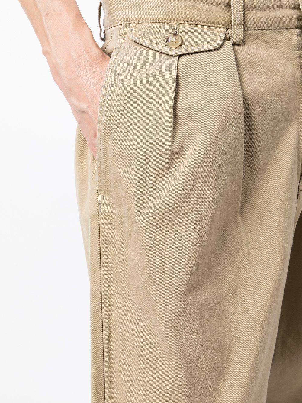 Withman pleated twill trousers Product Image