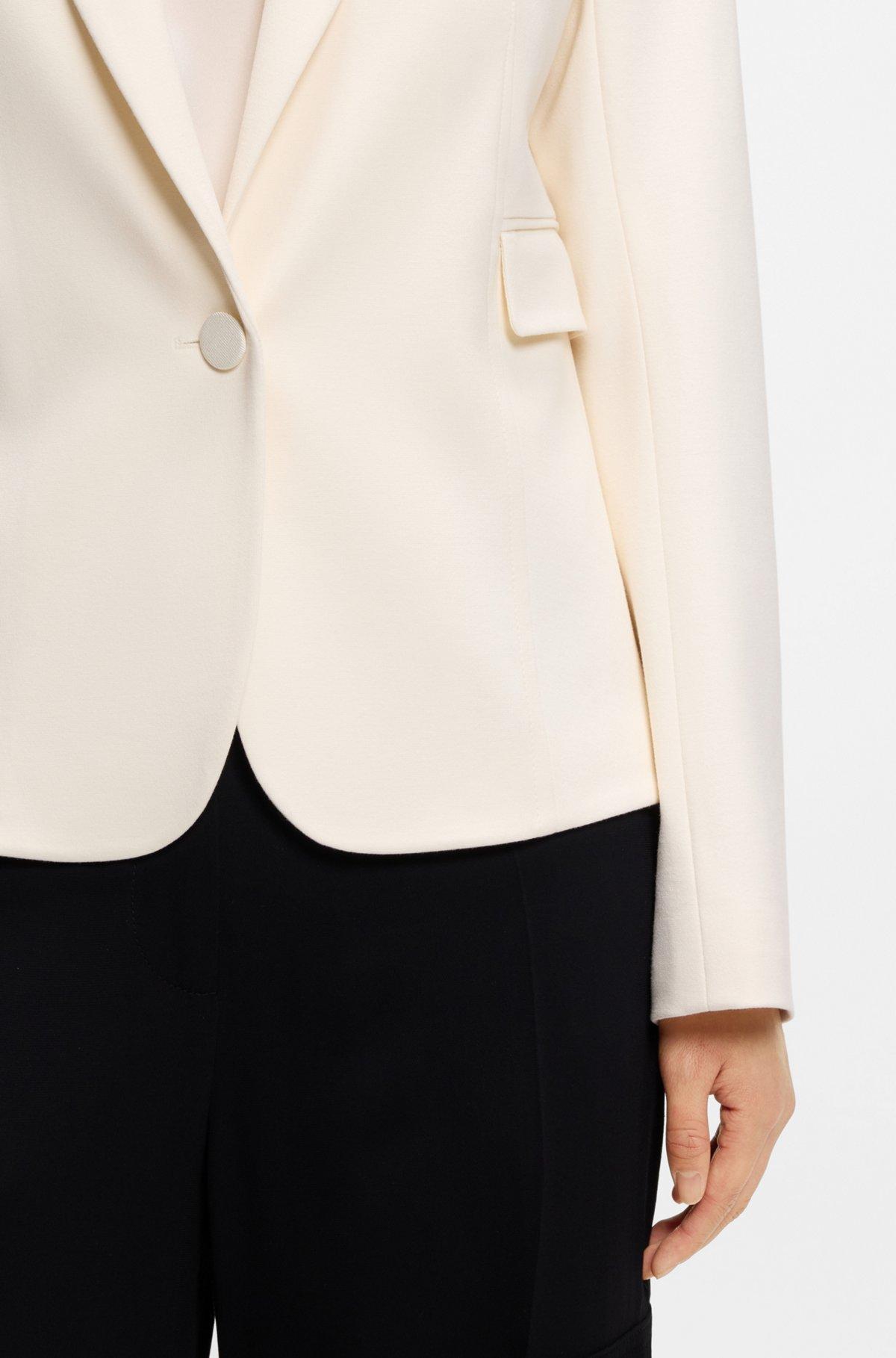 Slim-fit blazer with angled darts Product Image