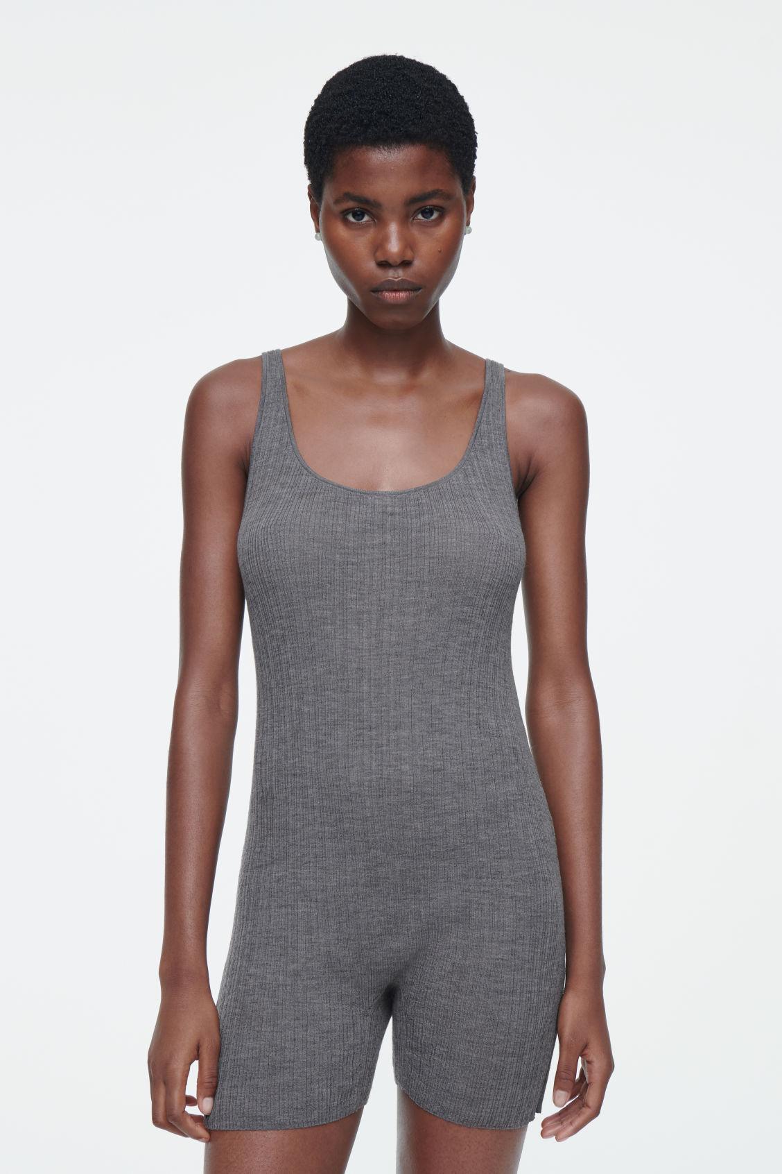 THE RIBBED MERINO WOOL BODY Product Image