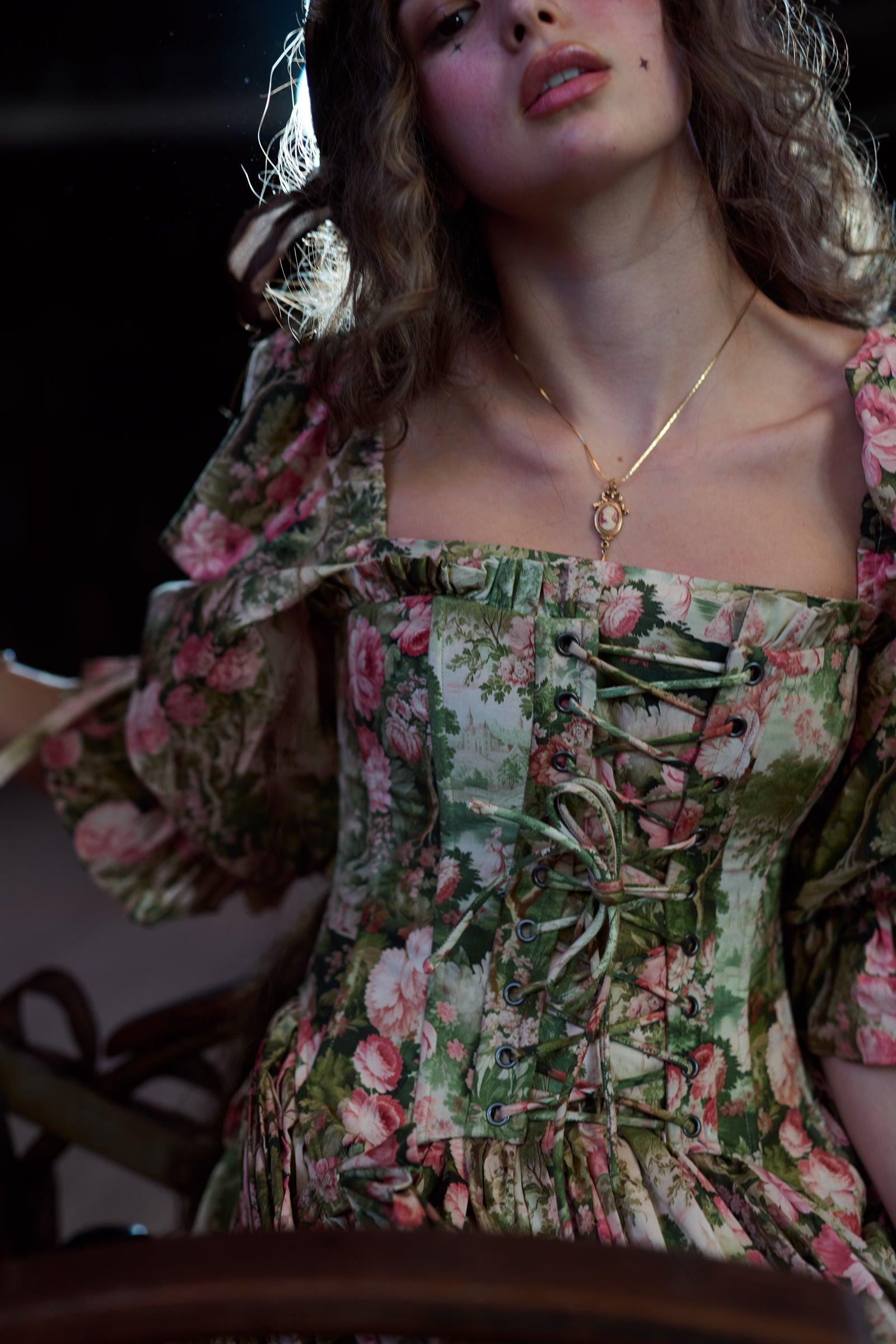 The Castle Tapestry A La Mode Corset Product Image