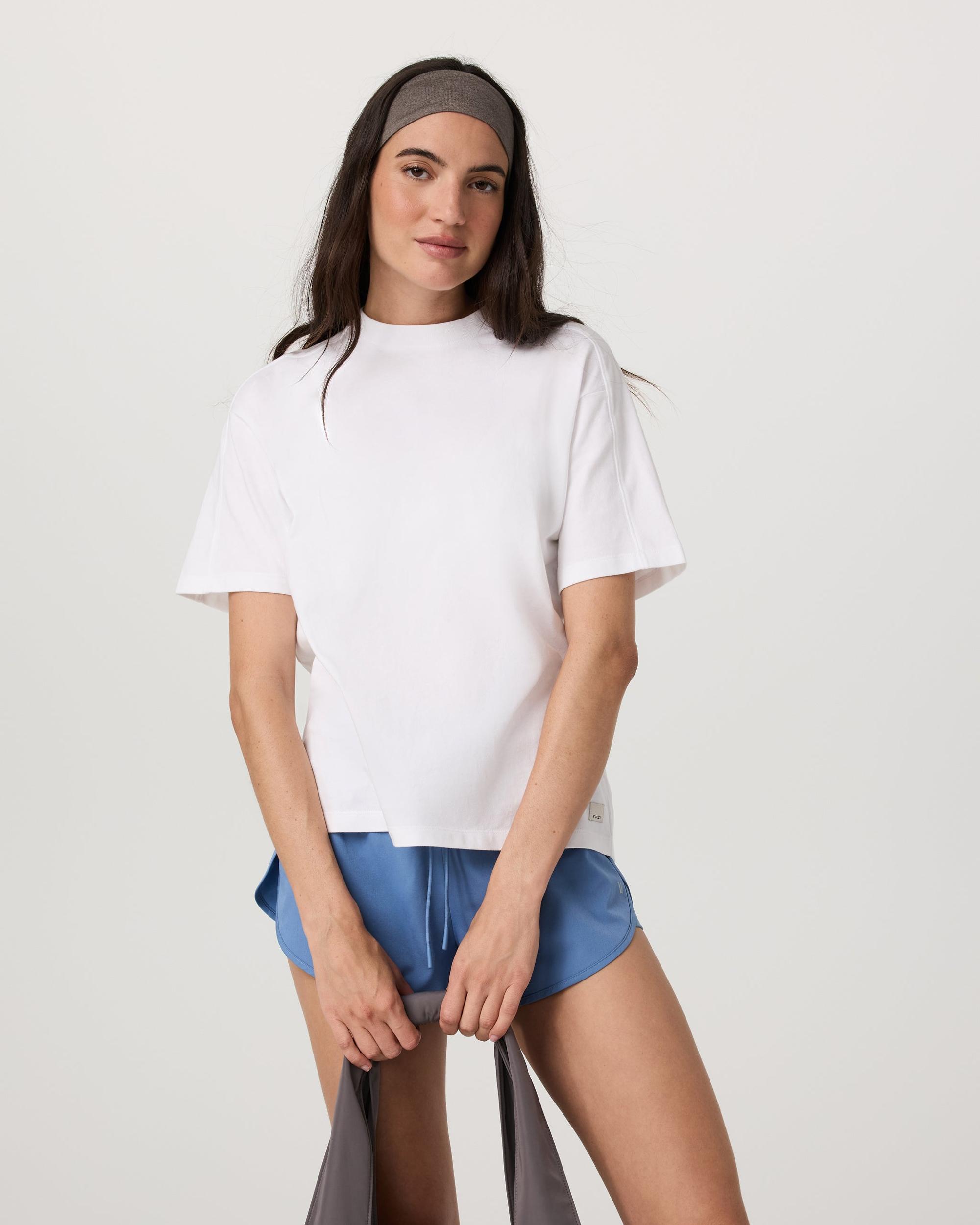 Short Sleeve Heavyweight Oversized Cotton Tee Product Image