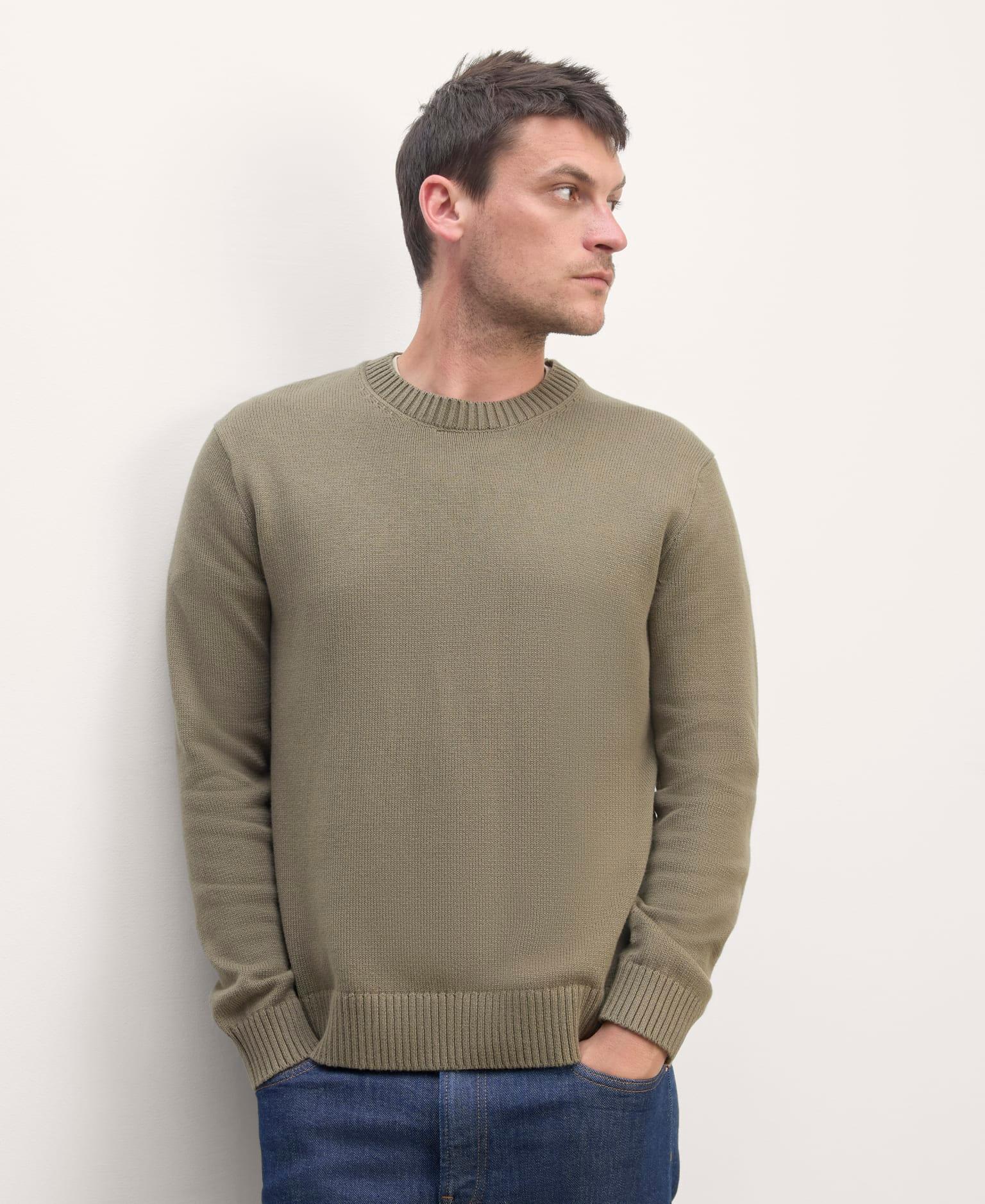 Mens Classic Sweater in Everyday Cotton by Everlane Product Image