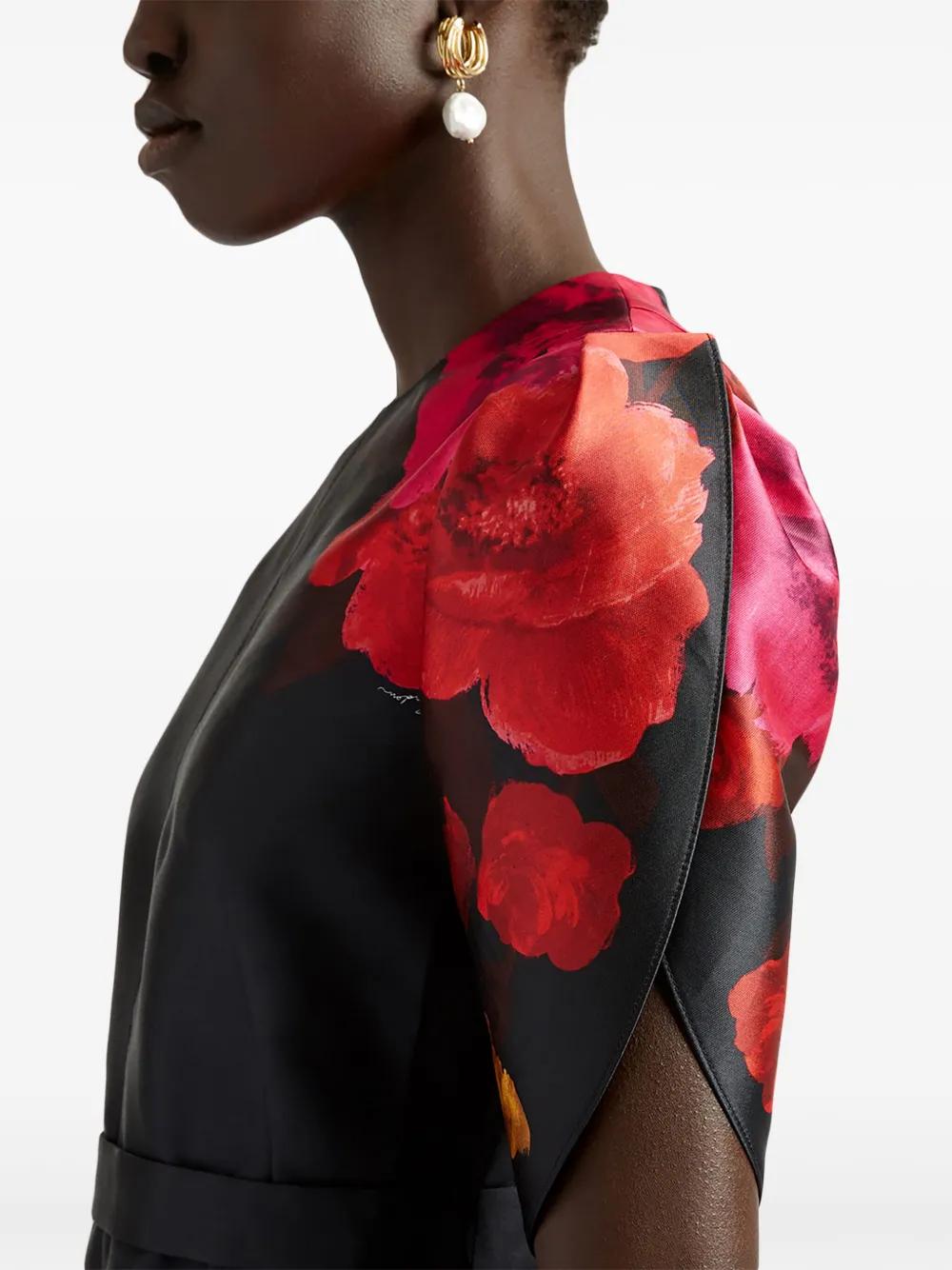 floral-print midi dress Product Image