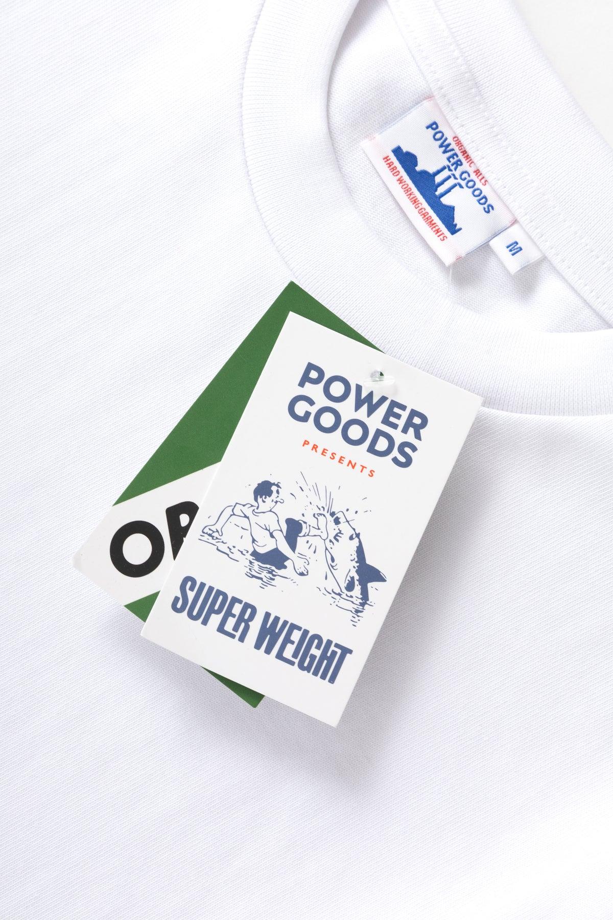 Power Goods - Super Weight T-Shirt - White Product Image