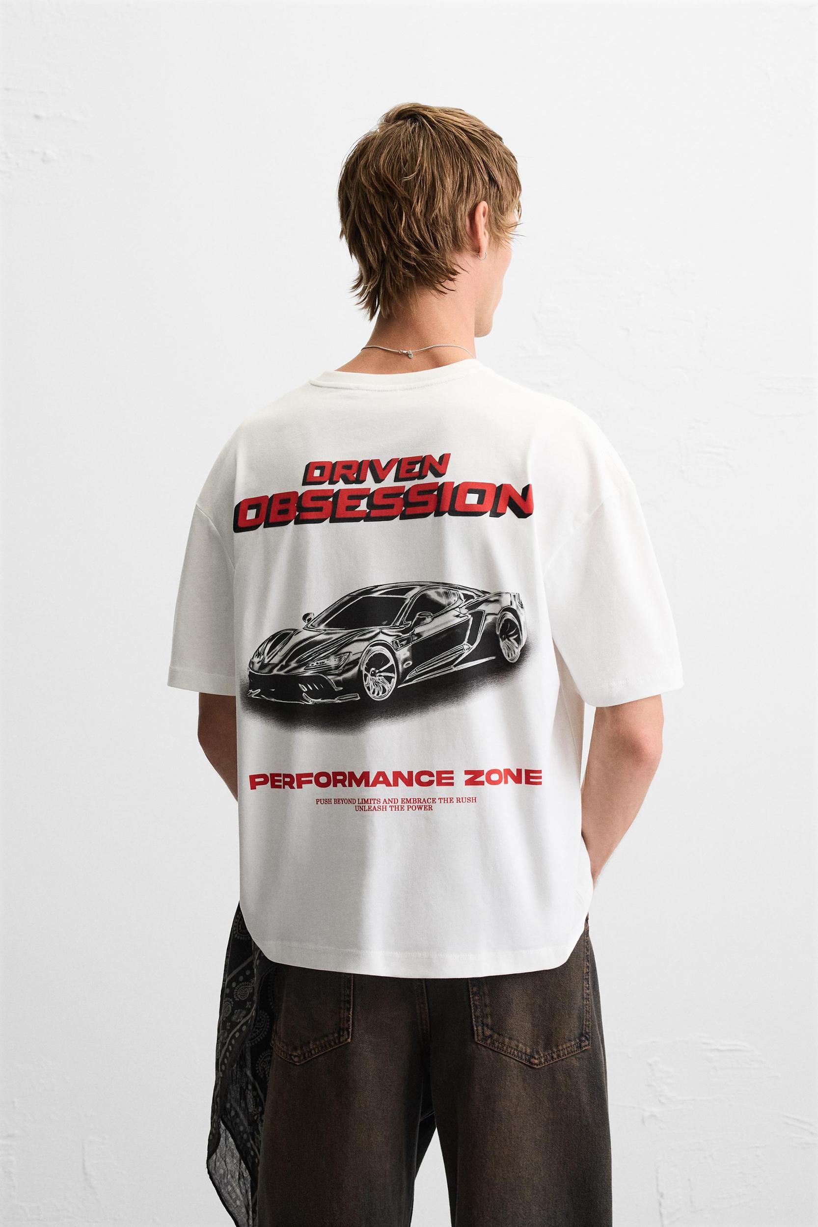 RACING PRINT T-SHIRT Product Image