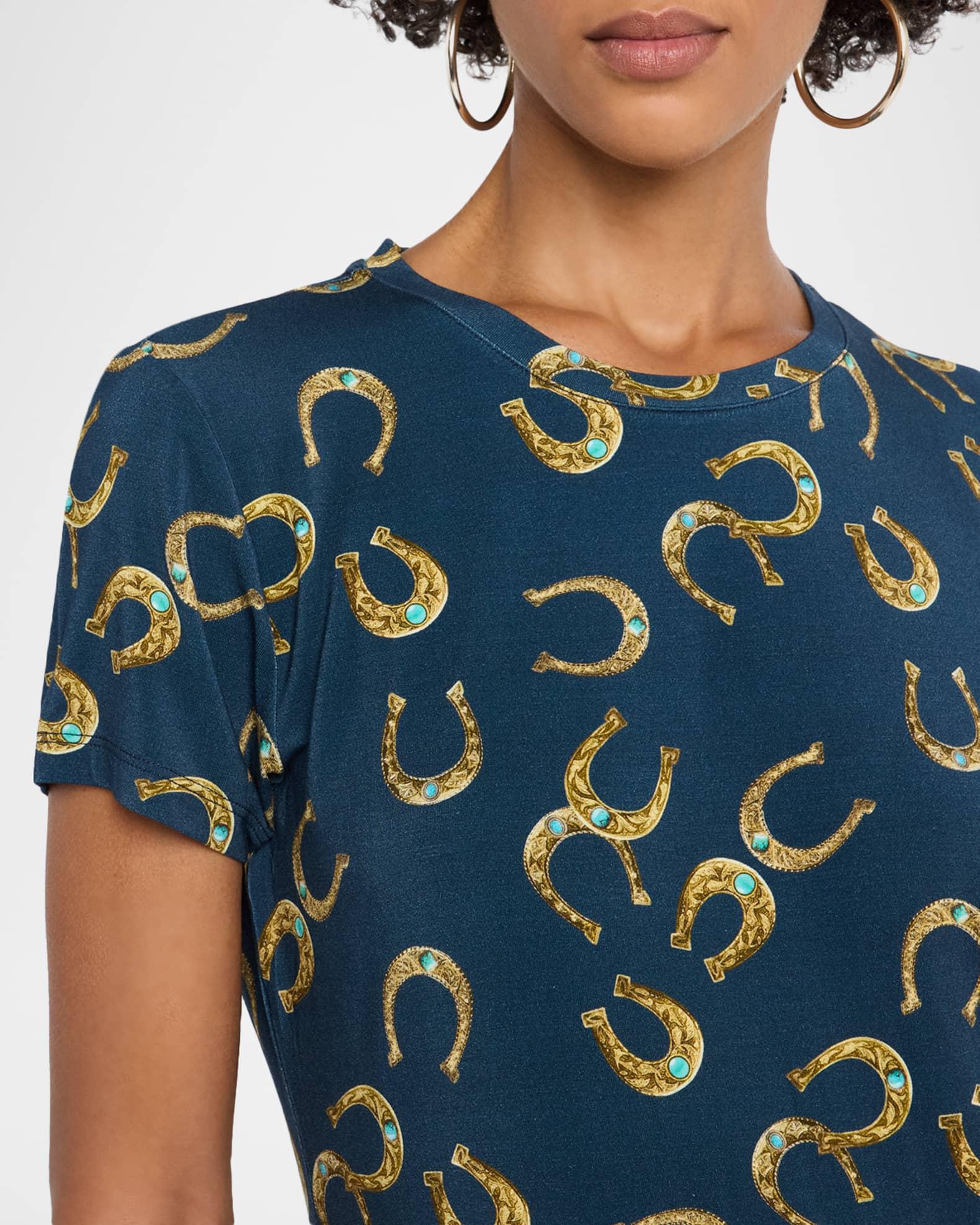 Ressi Short-Sleeve Horseshoe Tee Product Image