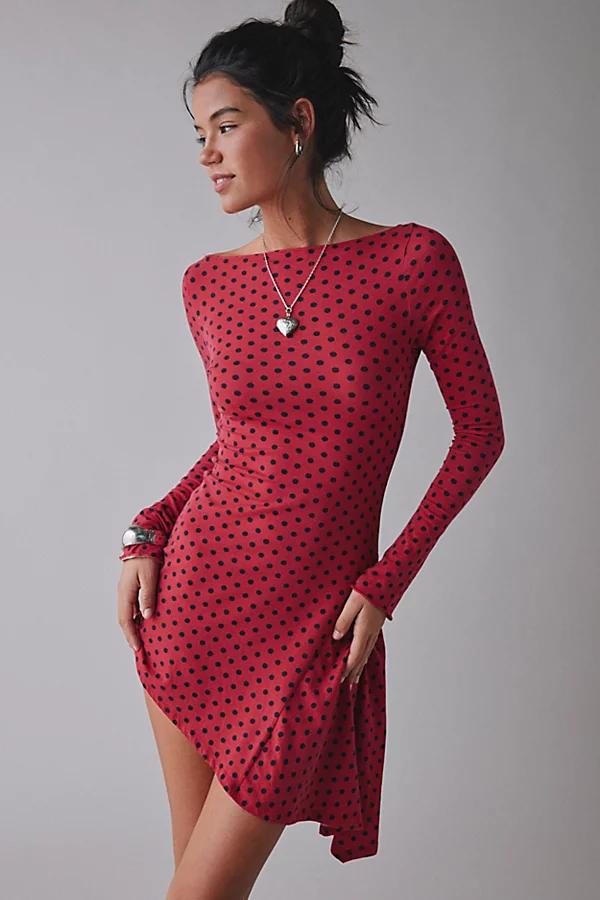 Campbell & Kramer CAMPBELL & KRAMER X ReMADE By UO Exclusive Demeter Boatneck Mini Dress Womens at Urban Outfitters Product Image