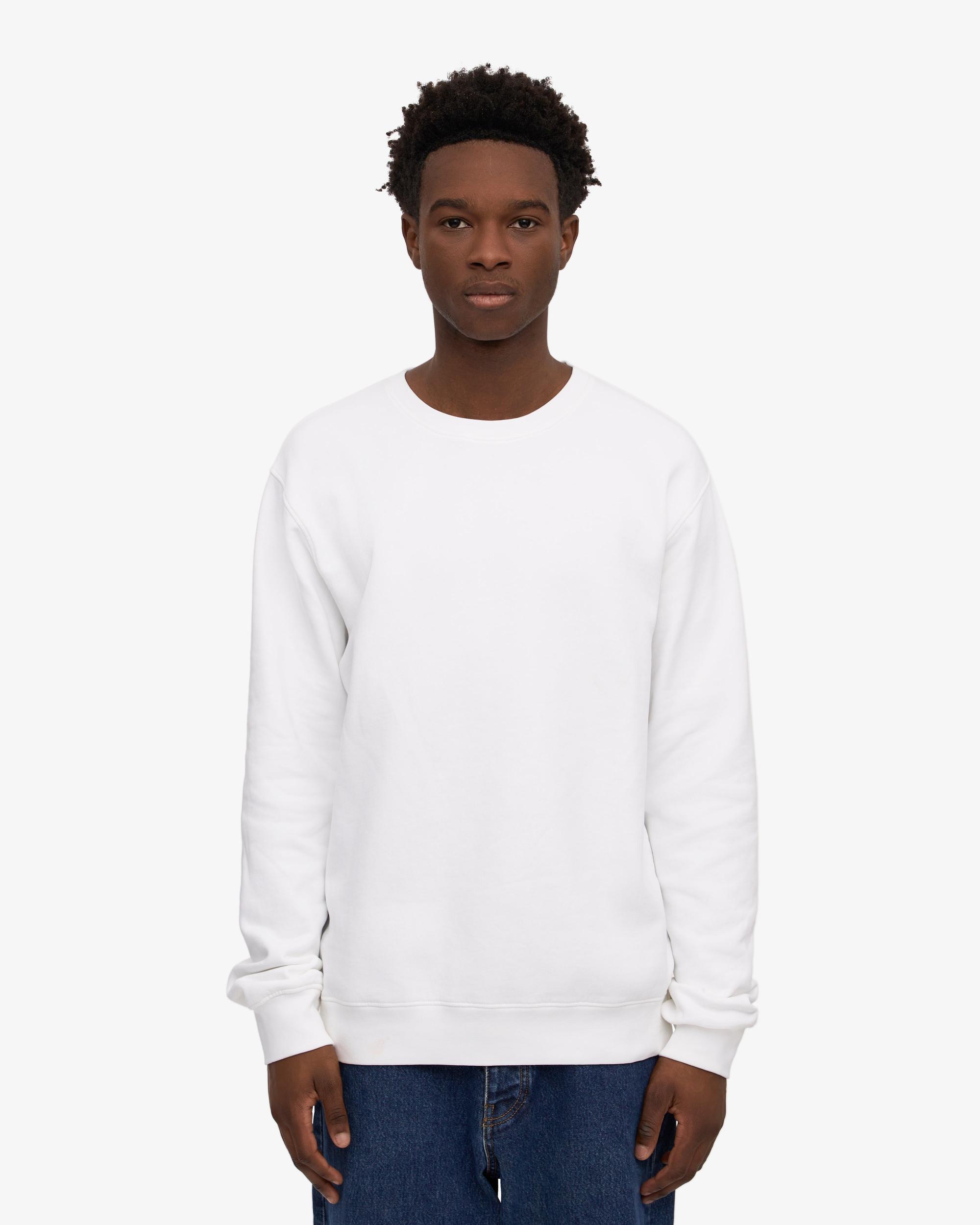 Classic Organic Crew - Optical White Product Image