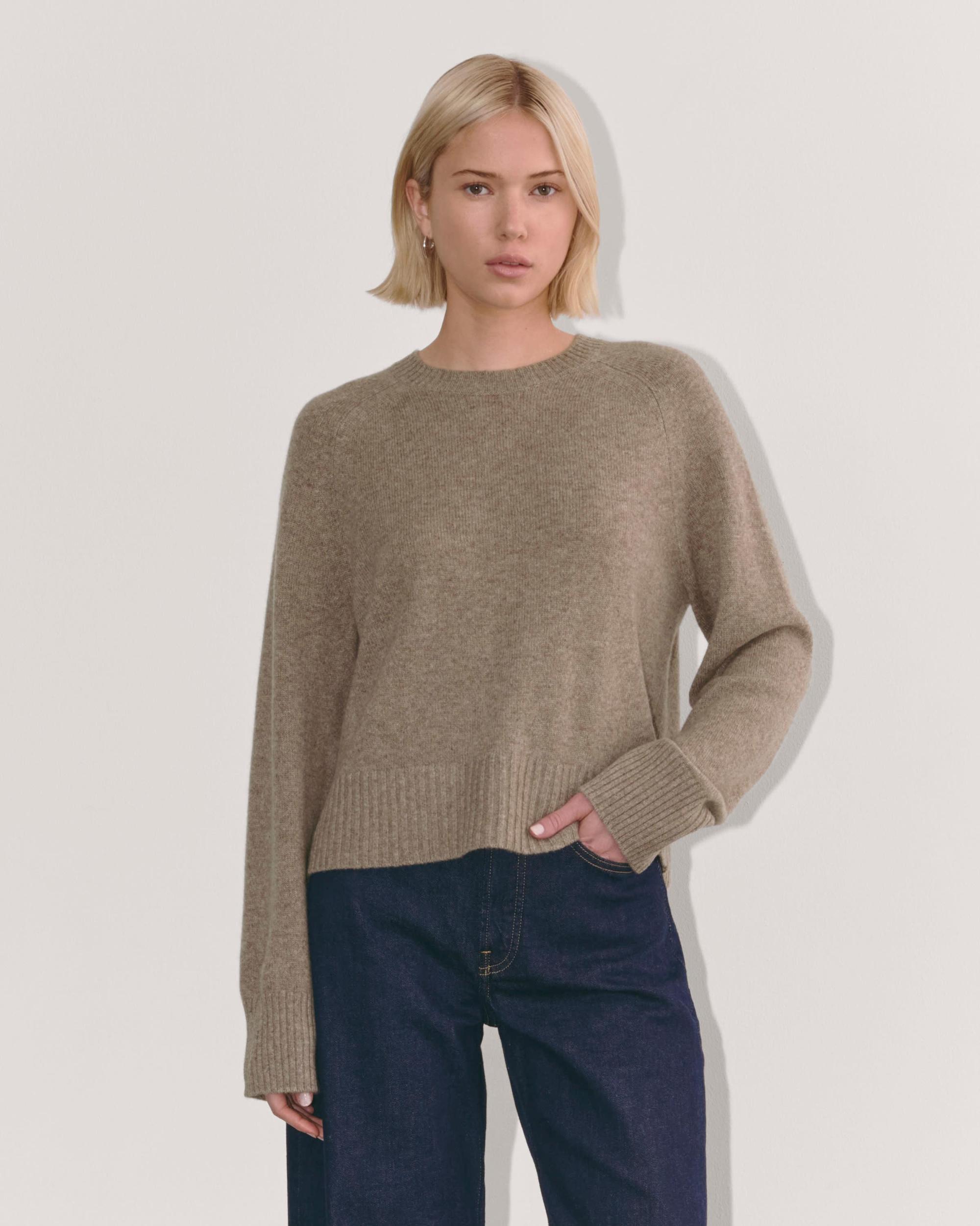 Womens Boxy Crew in Cashmere Sweater by Everlane Product Image