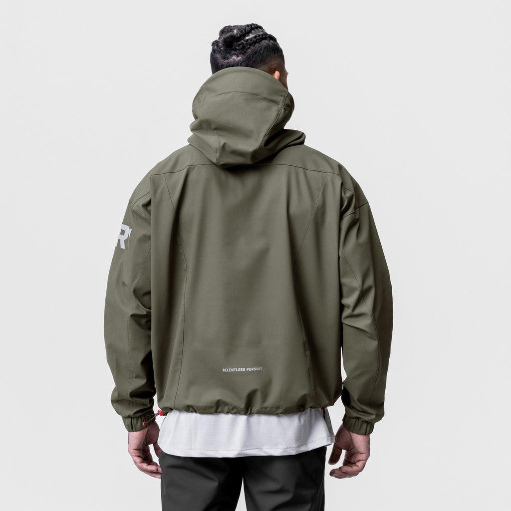 0874. Tech-Terry™ Zip Pocket Hoodie - Black/Black "Brush Wings/ASRV" Product Image