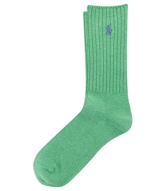 Polo Ralph Lauren Cotton Rib Single Crew Socks Product Image
