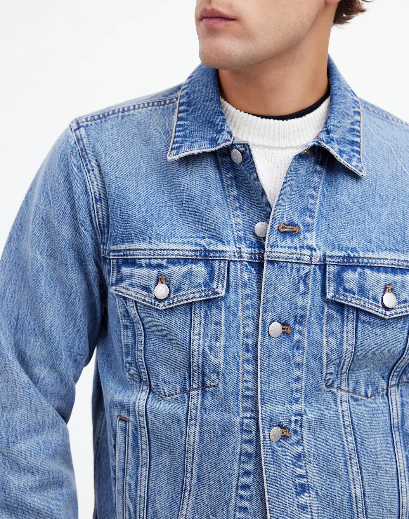 Denim Trucker Jacket Product Image