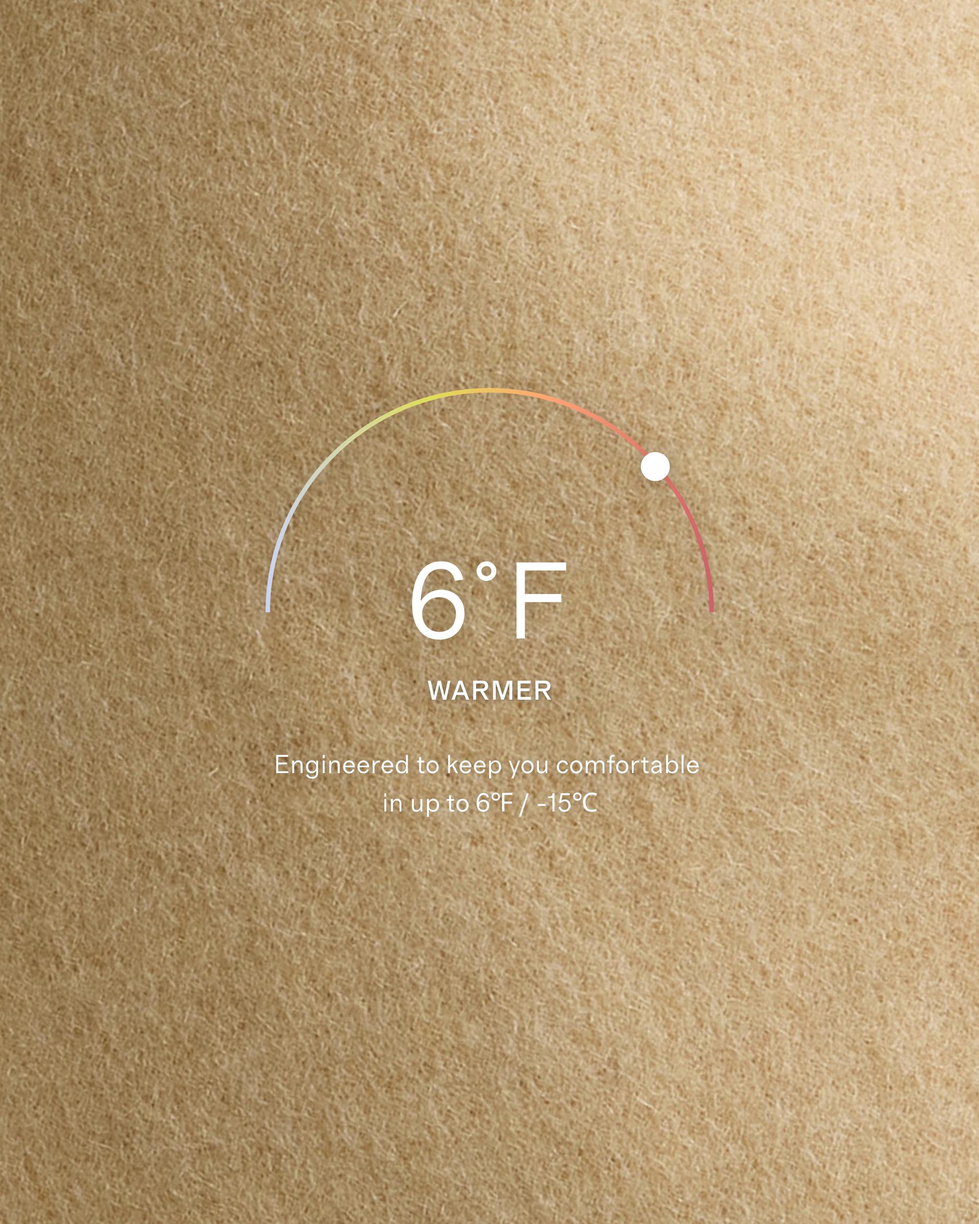 Quince | Women's Italian Wool Cocoon Coat Wool/Nylon Product Image