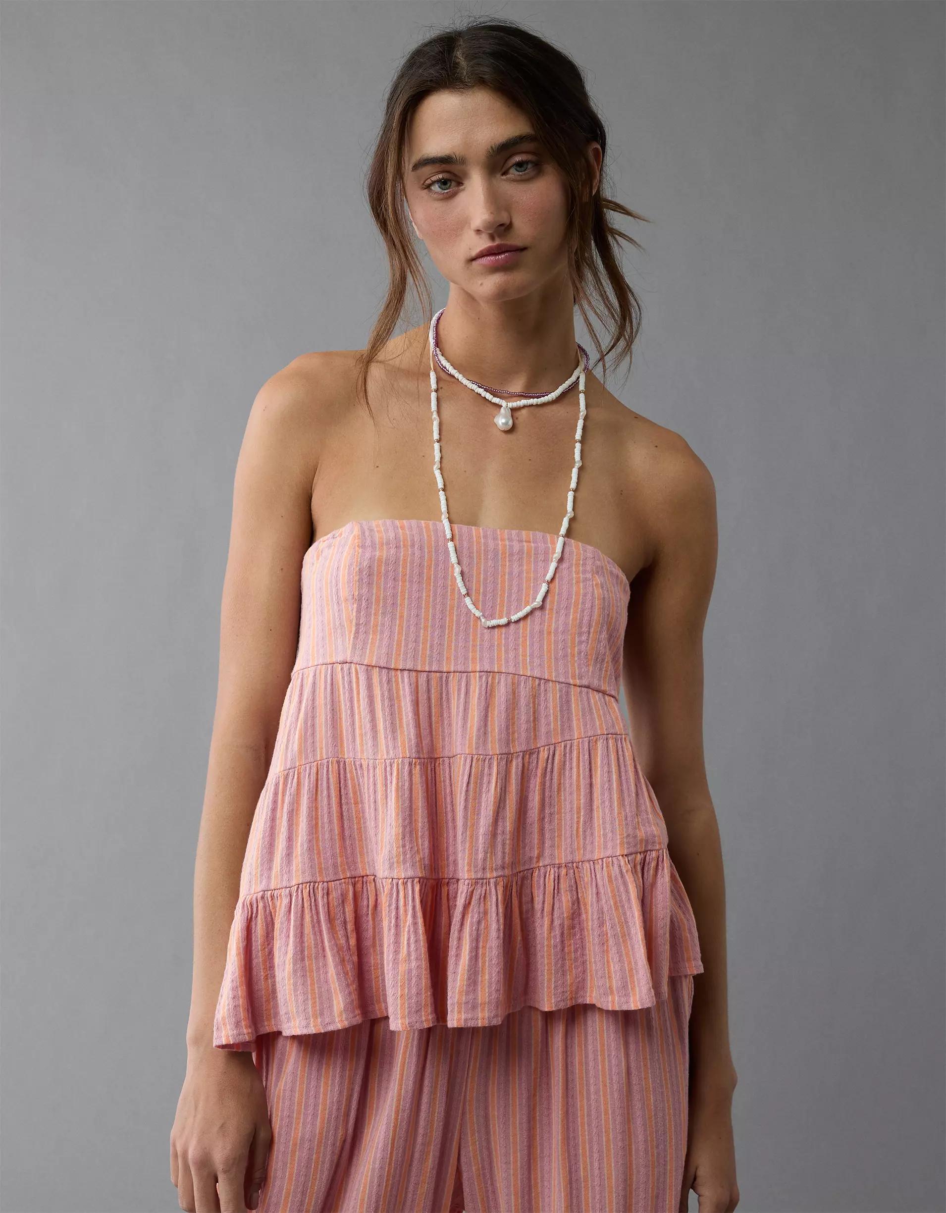 AE Asymmetrical Tube Top Product Image