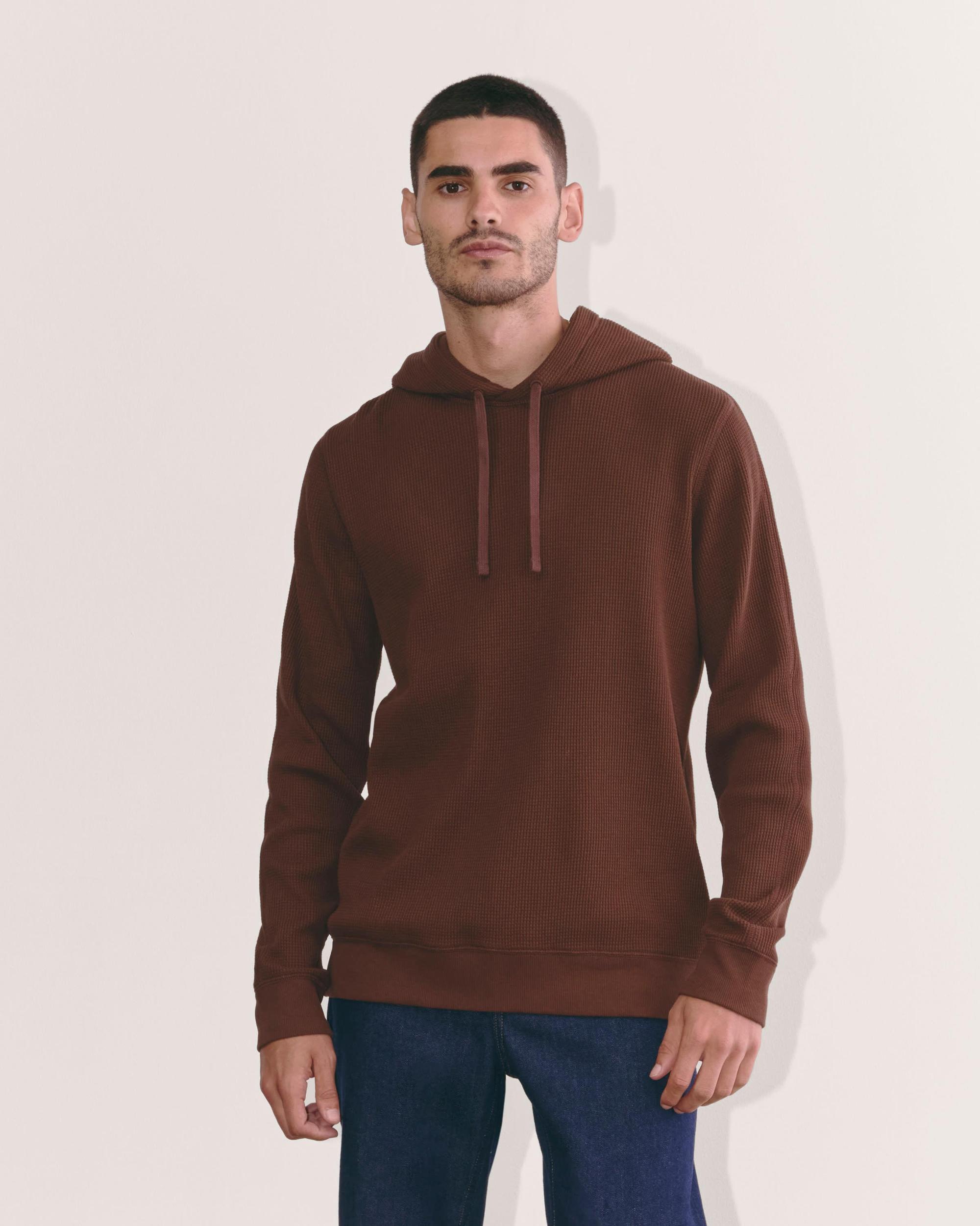 Mens Waffle-Knit Hoodie by Everlane Product Image