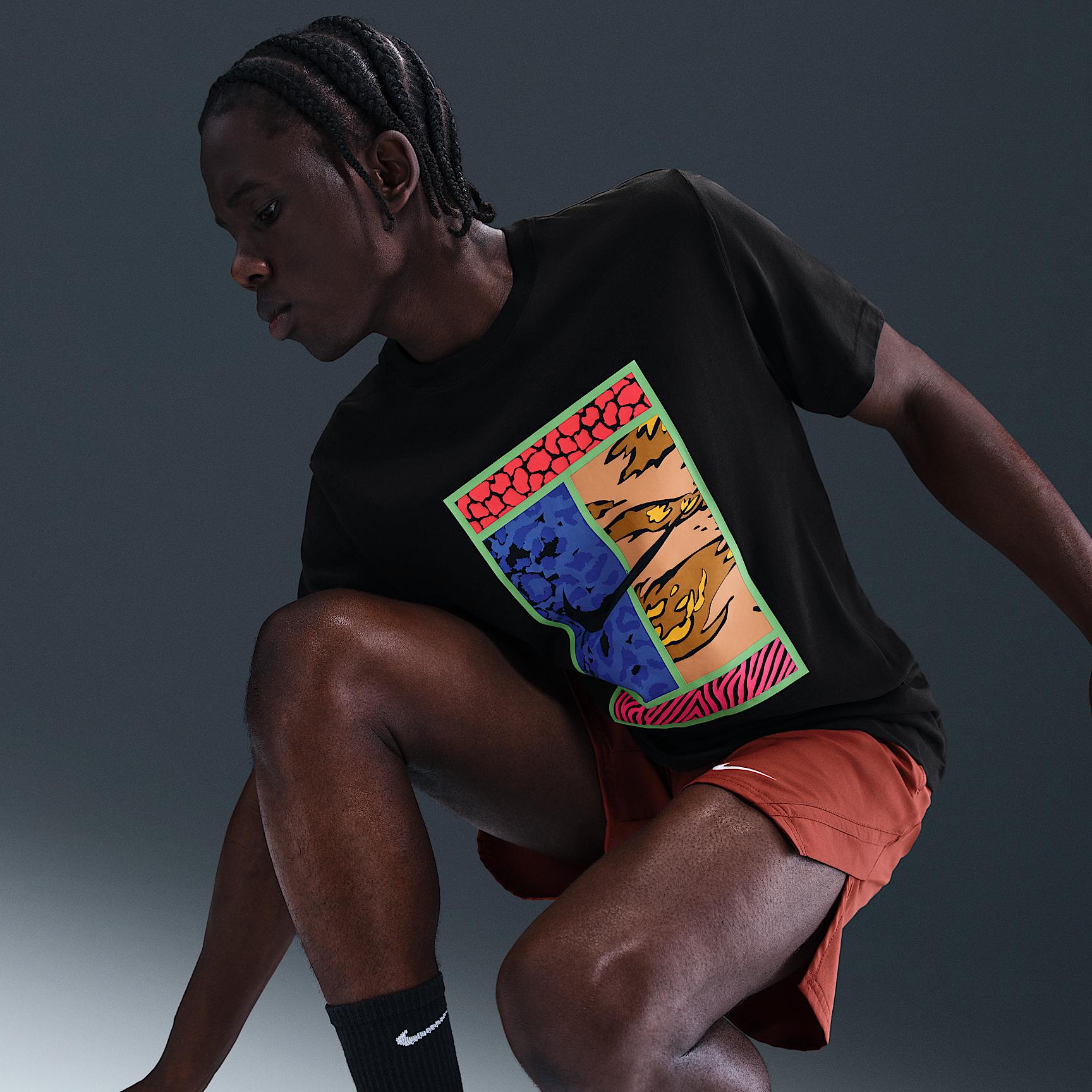 Nike Mens Court Dri-FIT Tennis T-Shirt | HV1715-010 Product Image