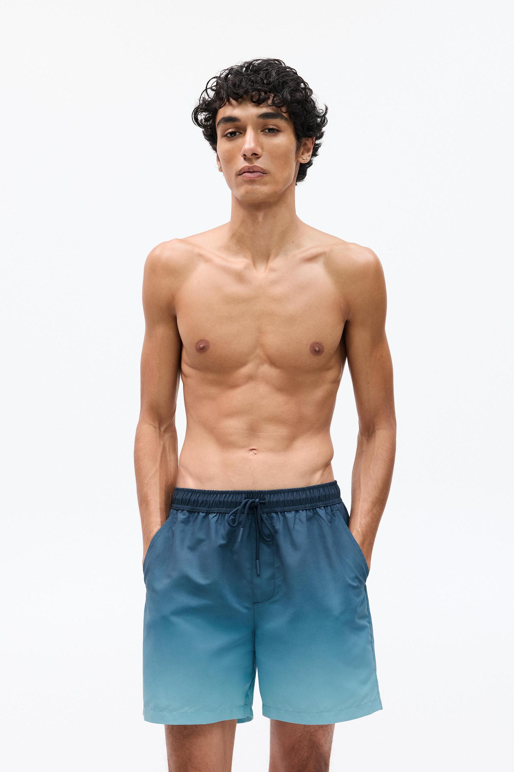 Ombré colored board shorts Product Image
