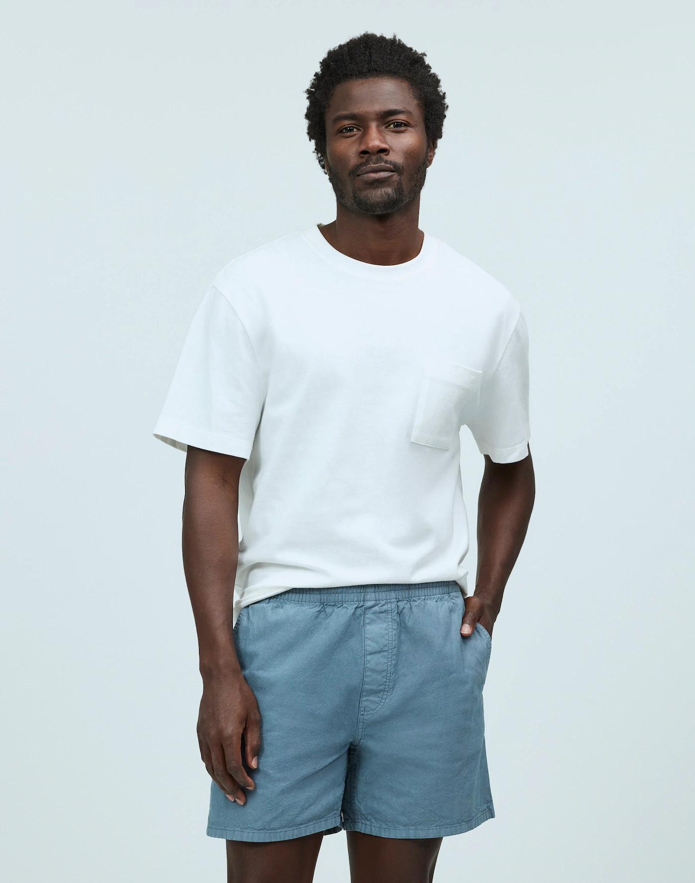 Cotton-Hemp Blend Everywear Shorts Product Image