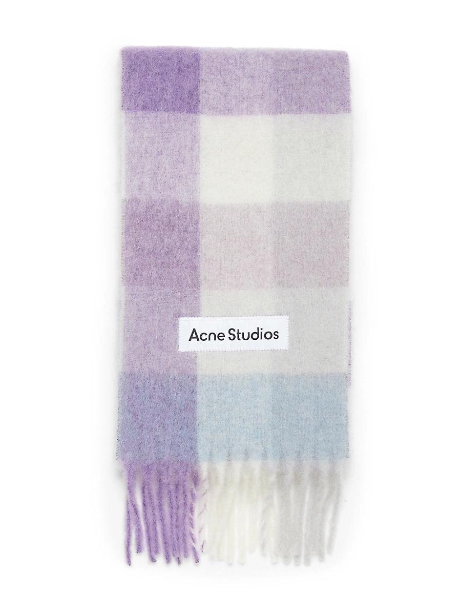 Womens Vally Check Scarf Product Image