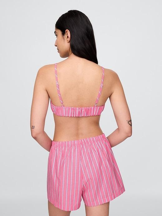 Poplin Triangle Bralette Product Image