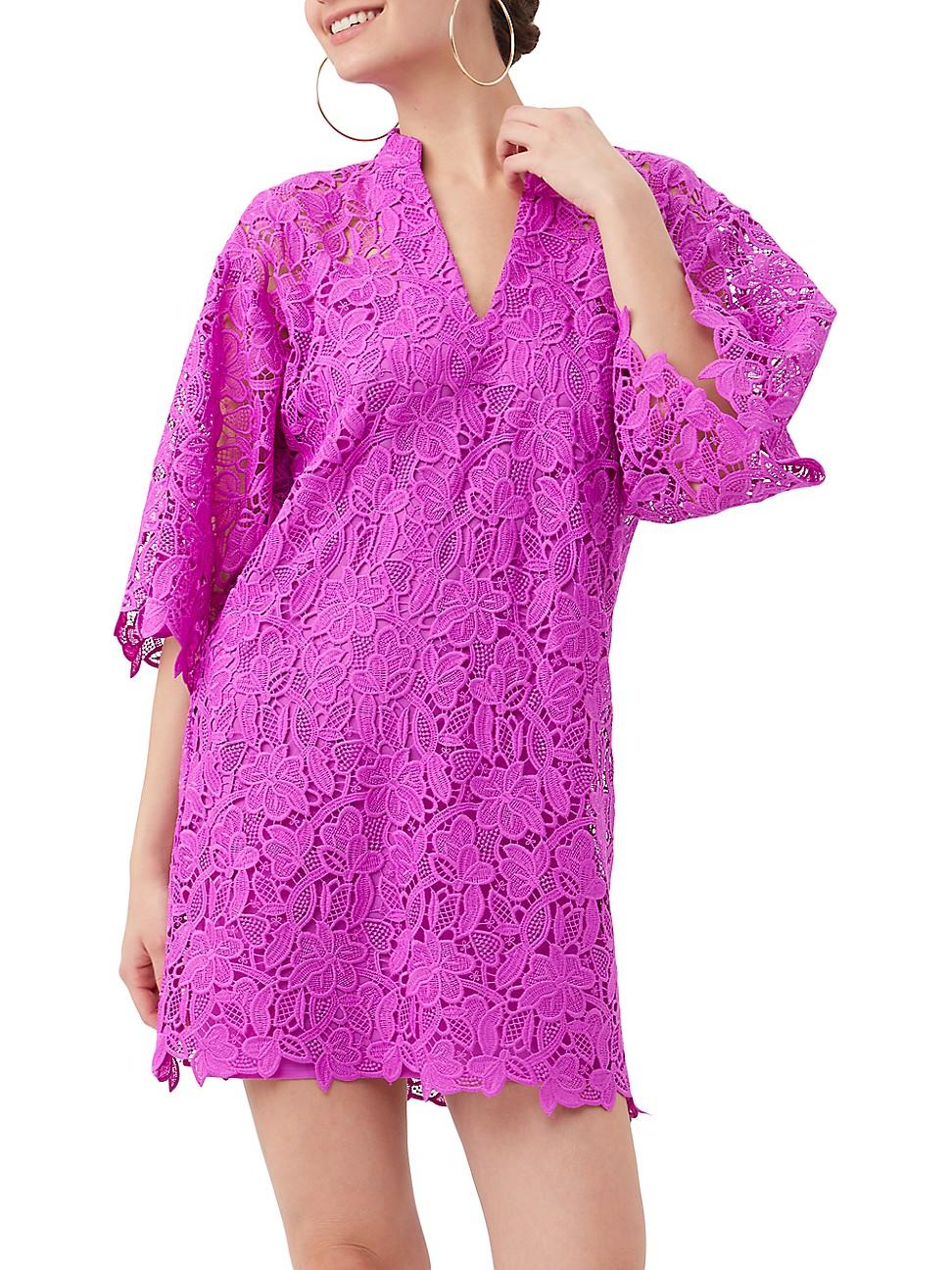 Womens La Piazzeta Lace Minidress Product Image