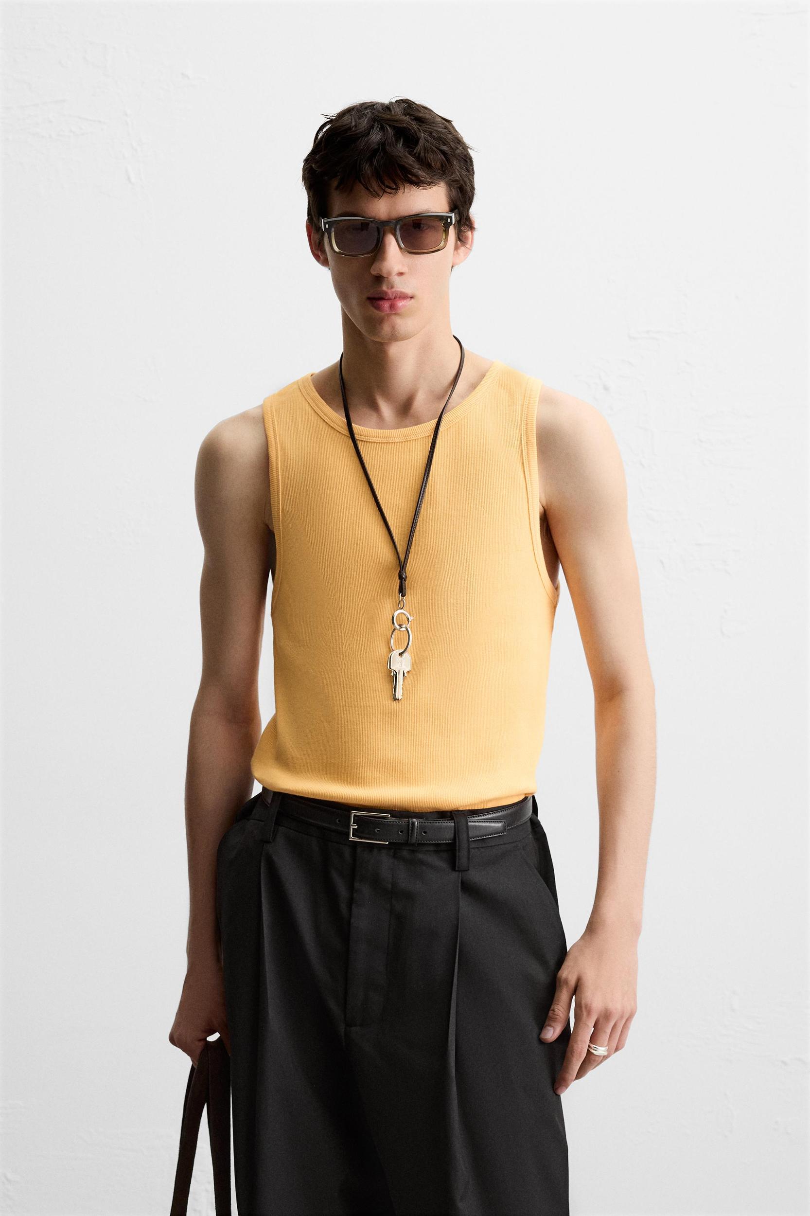 RIBBED TANK TOP Product Image