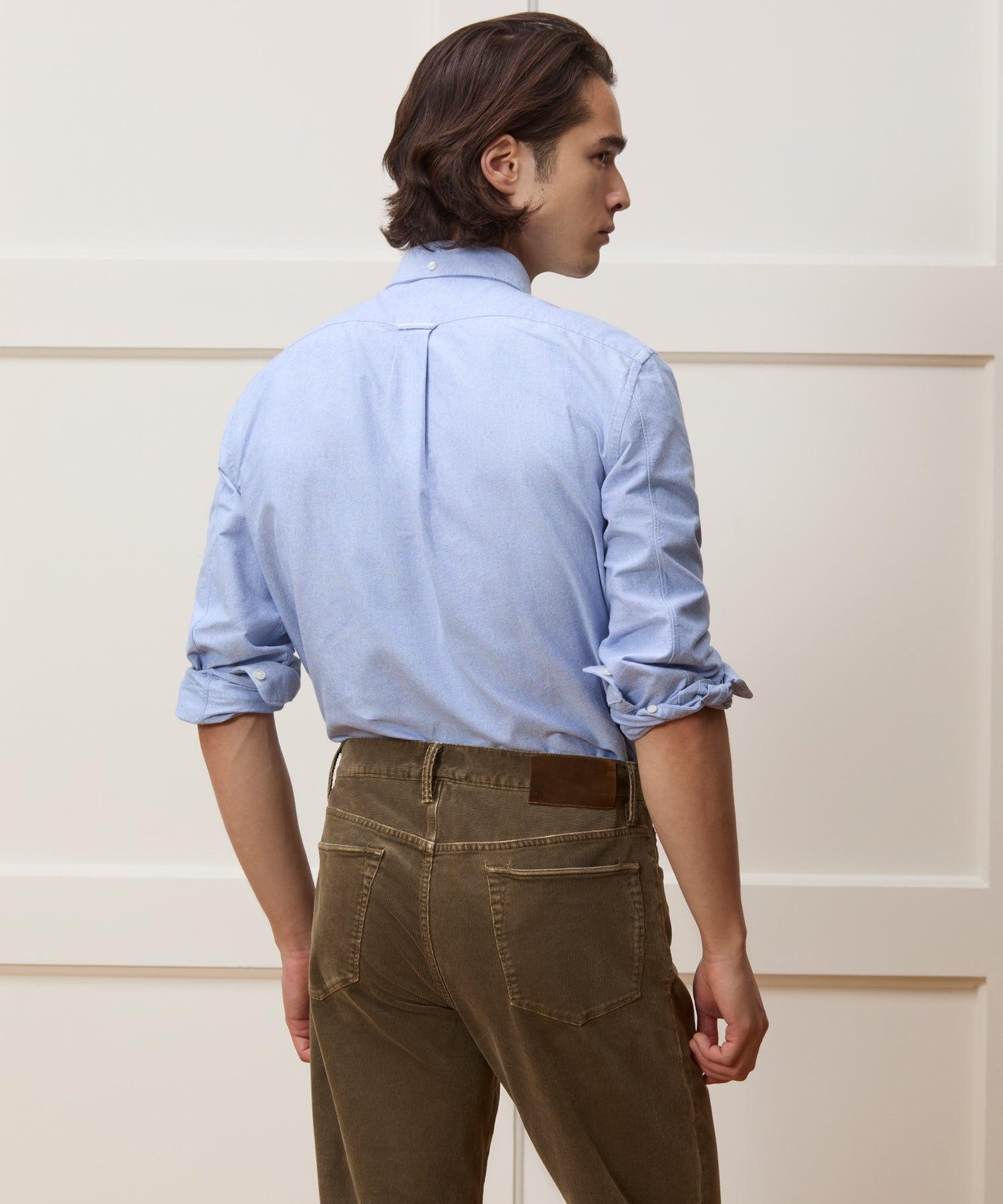 Japanese Selvedge Oxford Button-Down Collar Shirt Product Image