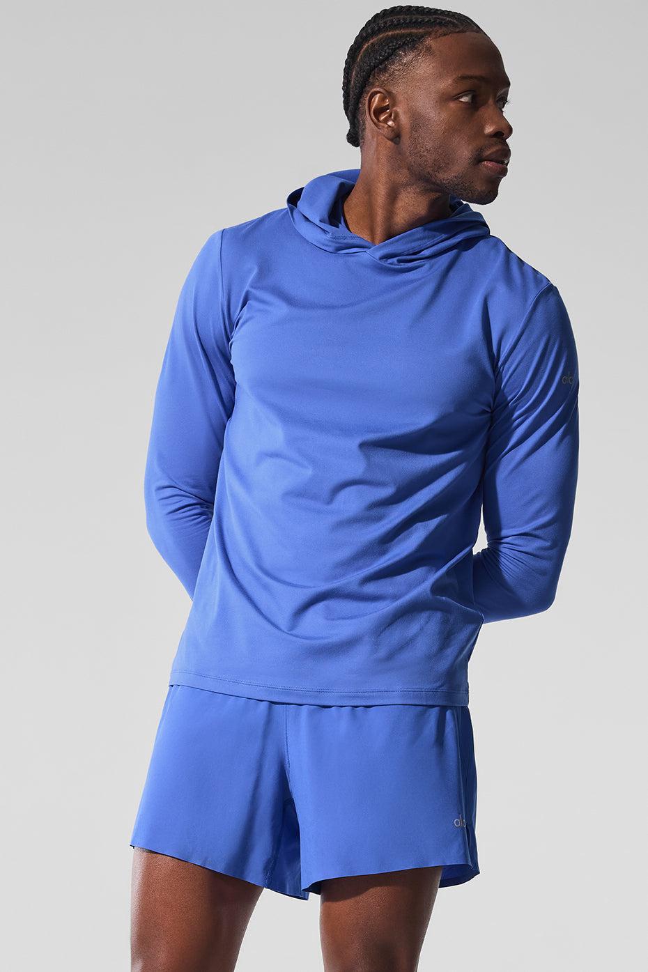 Conquer Reform Long Sleeve With Hood - Marathon Blue Product Image