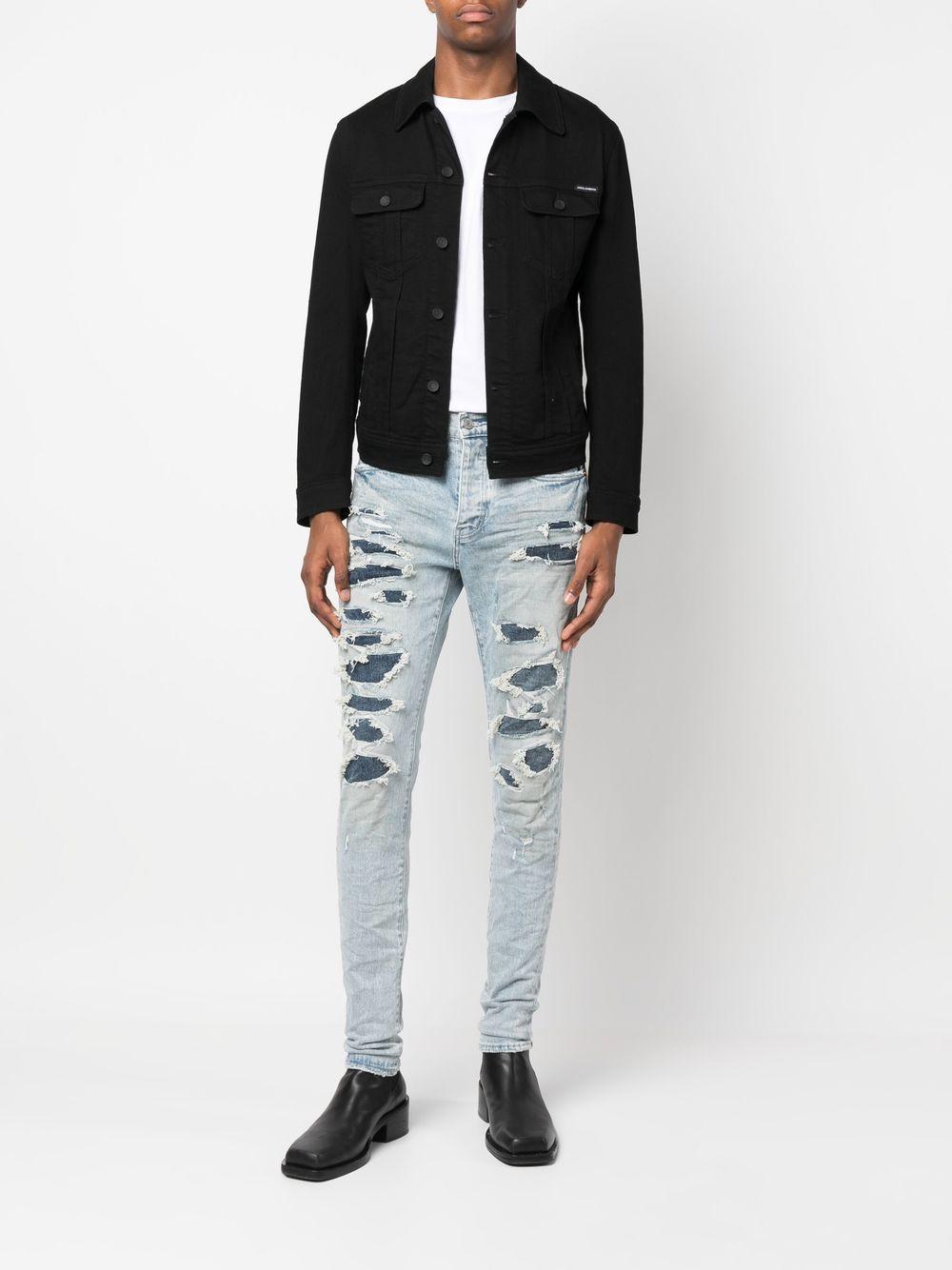 ripped slim-leg jeans Product Image