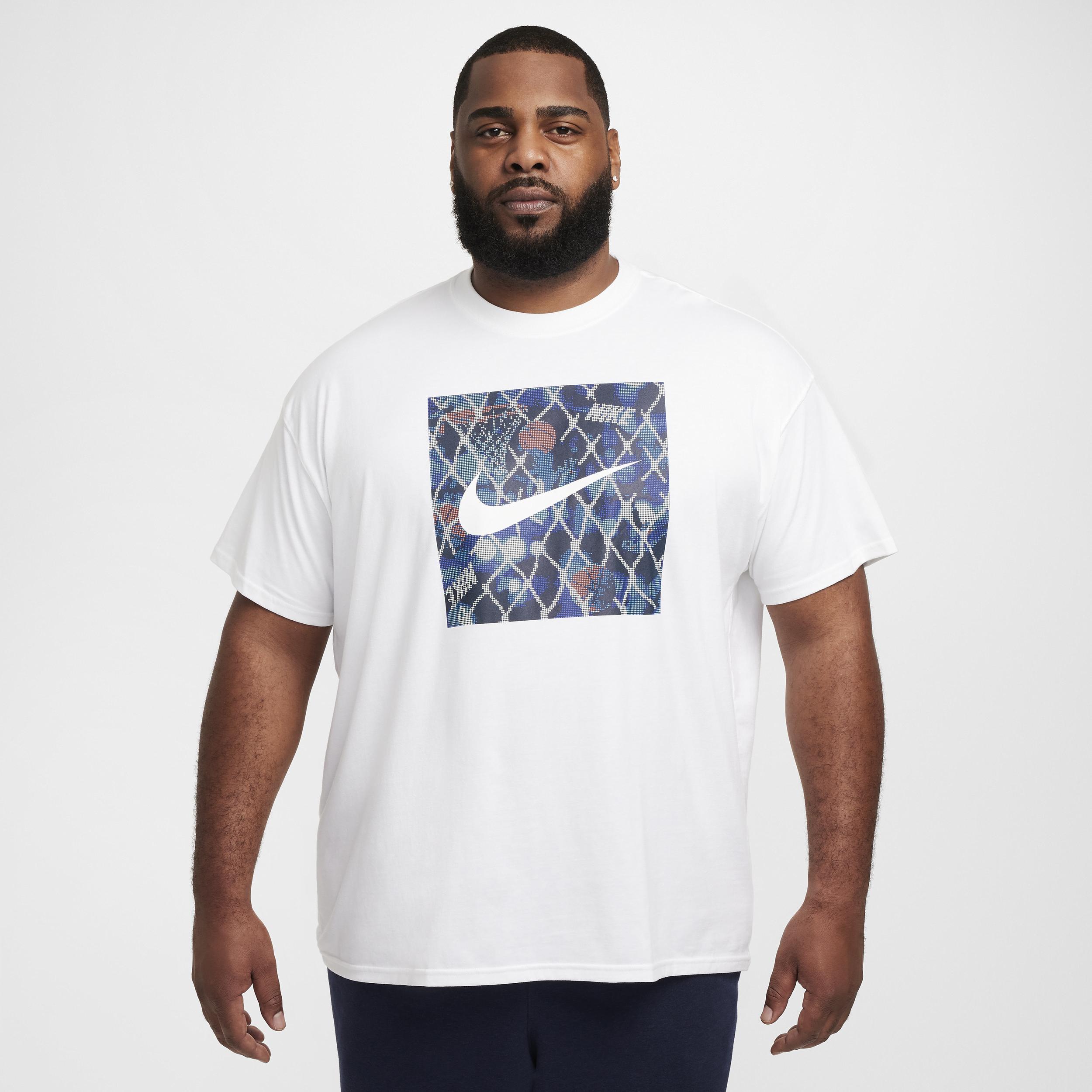 Nike Mens Max90 Basketball T-Shirt | HF6185-100 Product Image