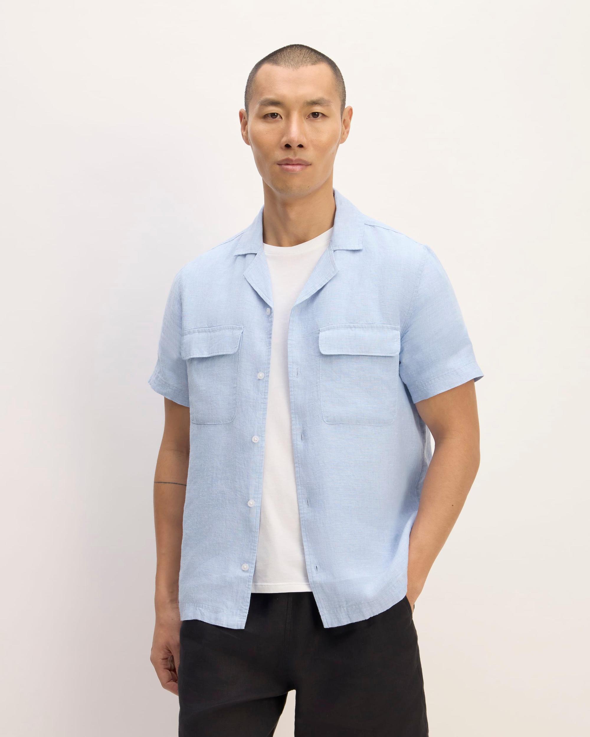 Mens Resort Shirt in Linen by Everlane Product Image