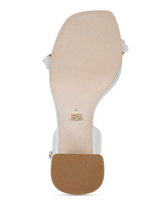 Women's Calida Square Toe Adorned High Heel Platform Sandals   Product Image