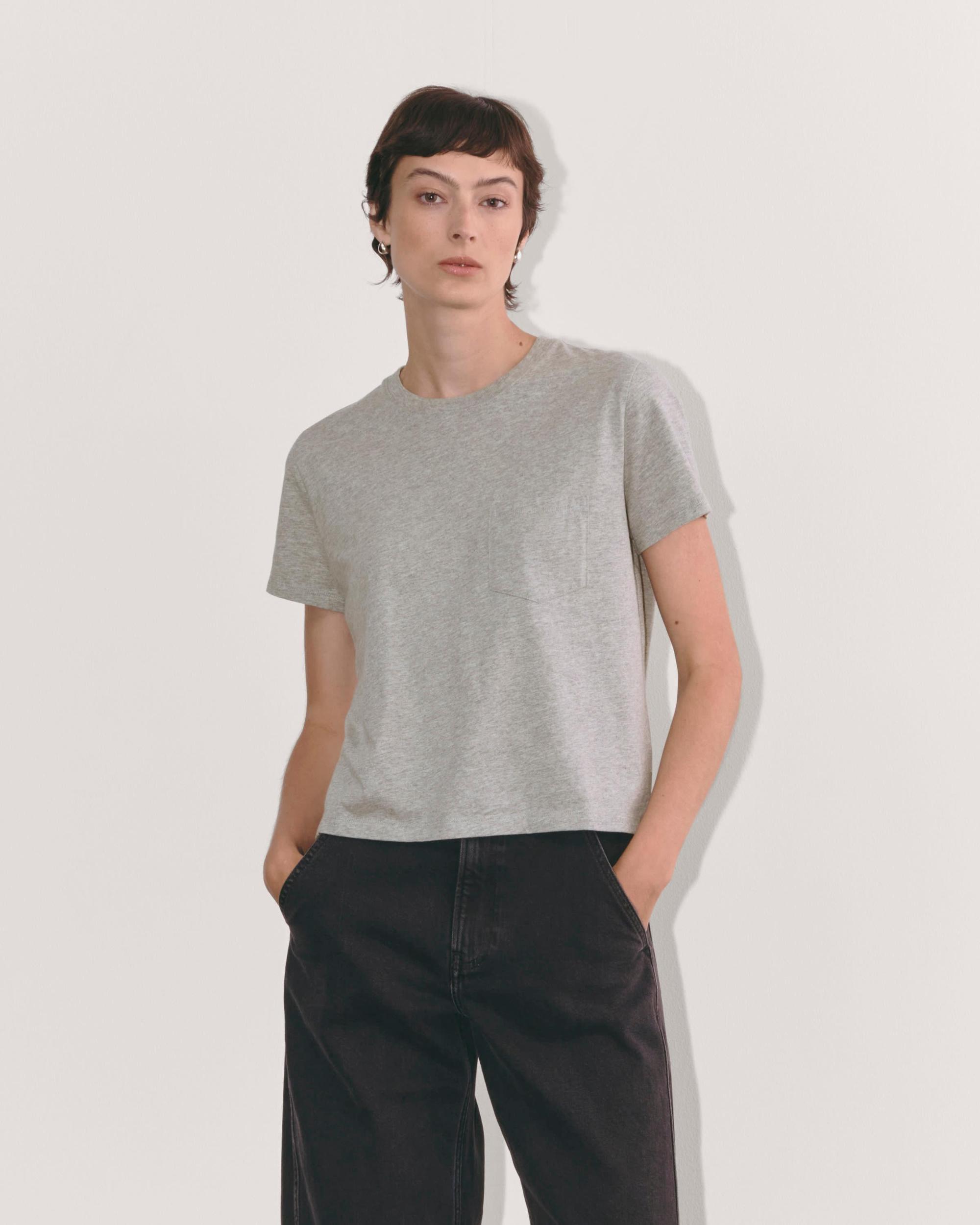 Womens Box-Cut T-Shirt in Essential Cotton by Everlane Product Image