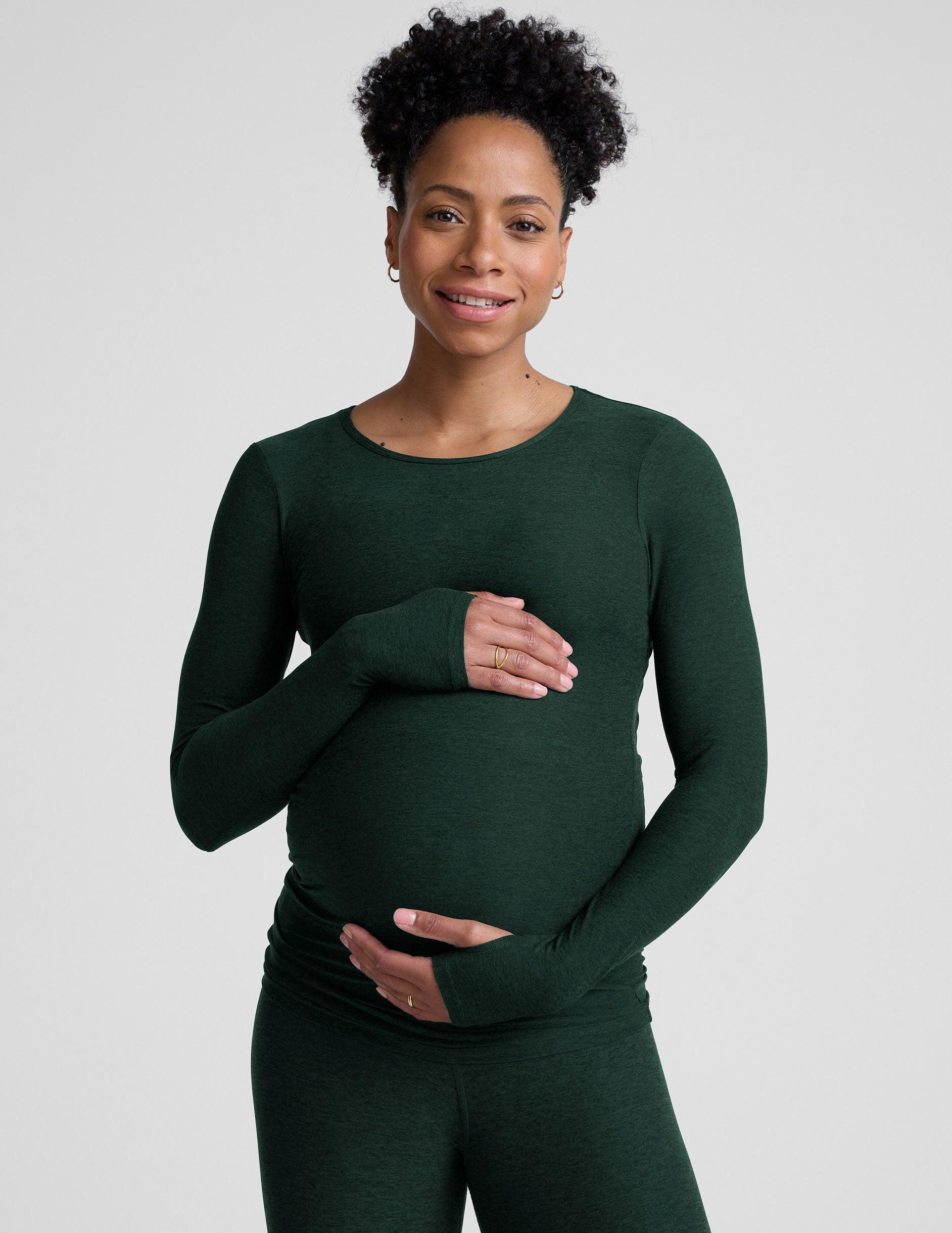 Featherweight Count On Me Maternity Crew Pullover Product Image