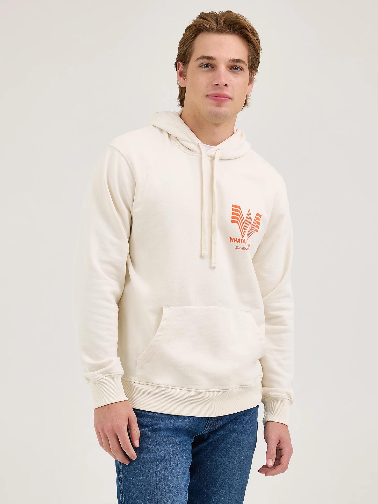 Wrangler x Whataburger Men's Hoodie in Marshmallow Product Image