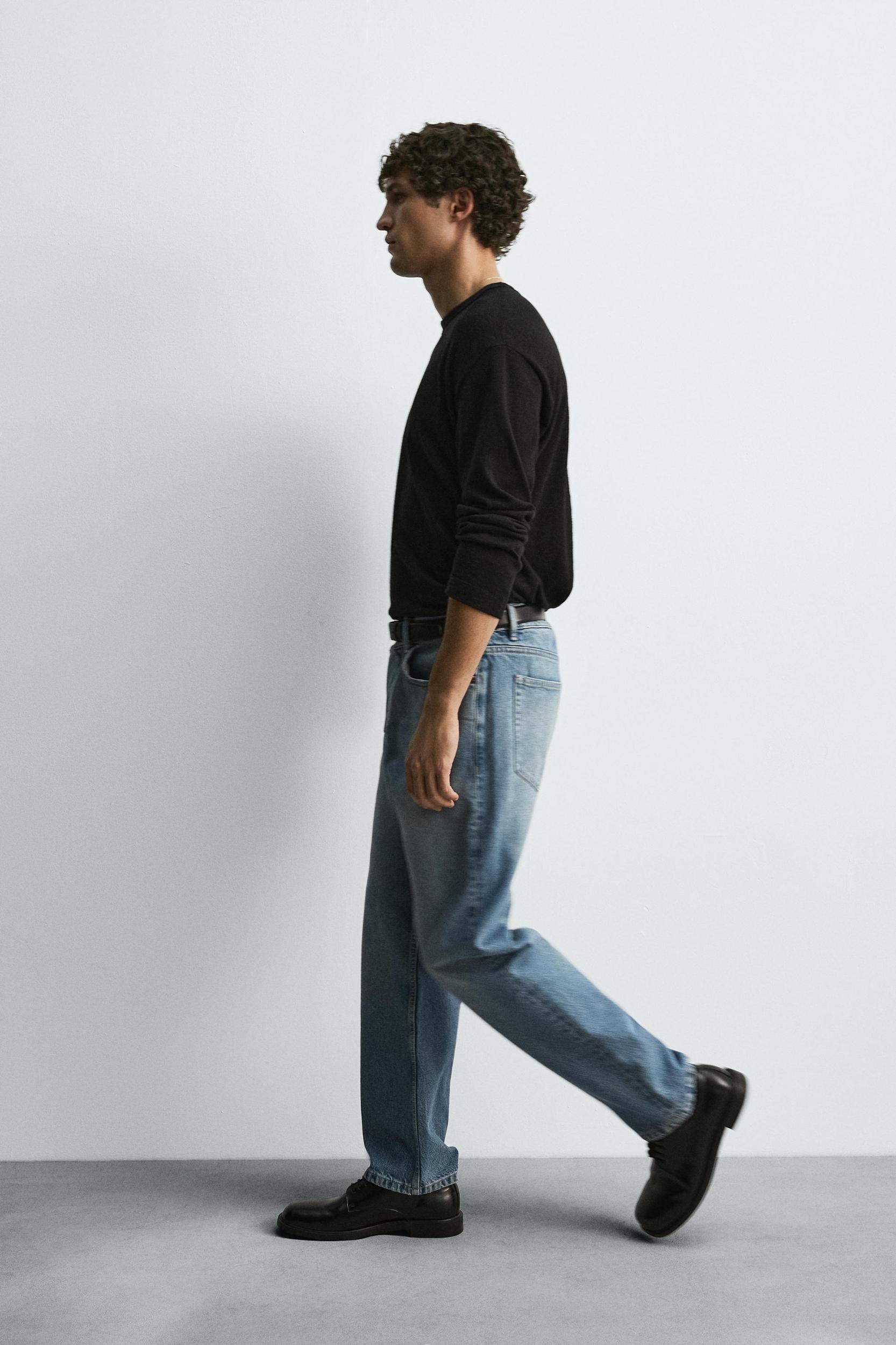 STRAIGHT ANKLE FIT JEANS Product Image