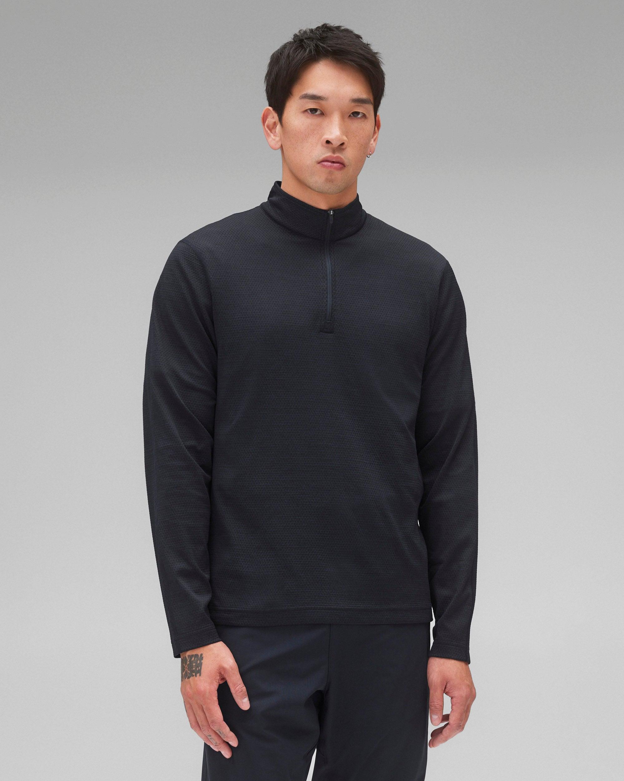 Solotex Mesh Tiebreak Standard Quarter Zip Male Product Image