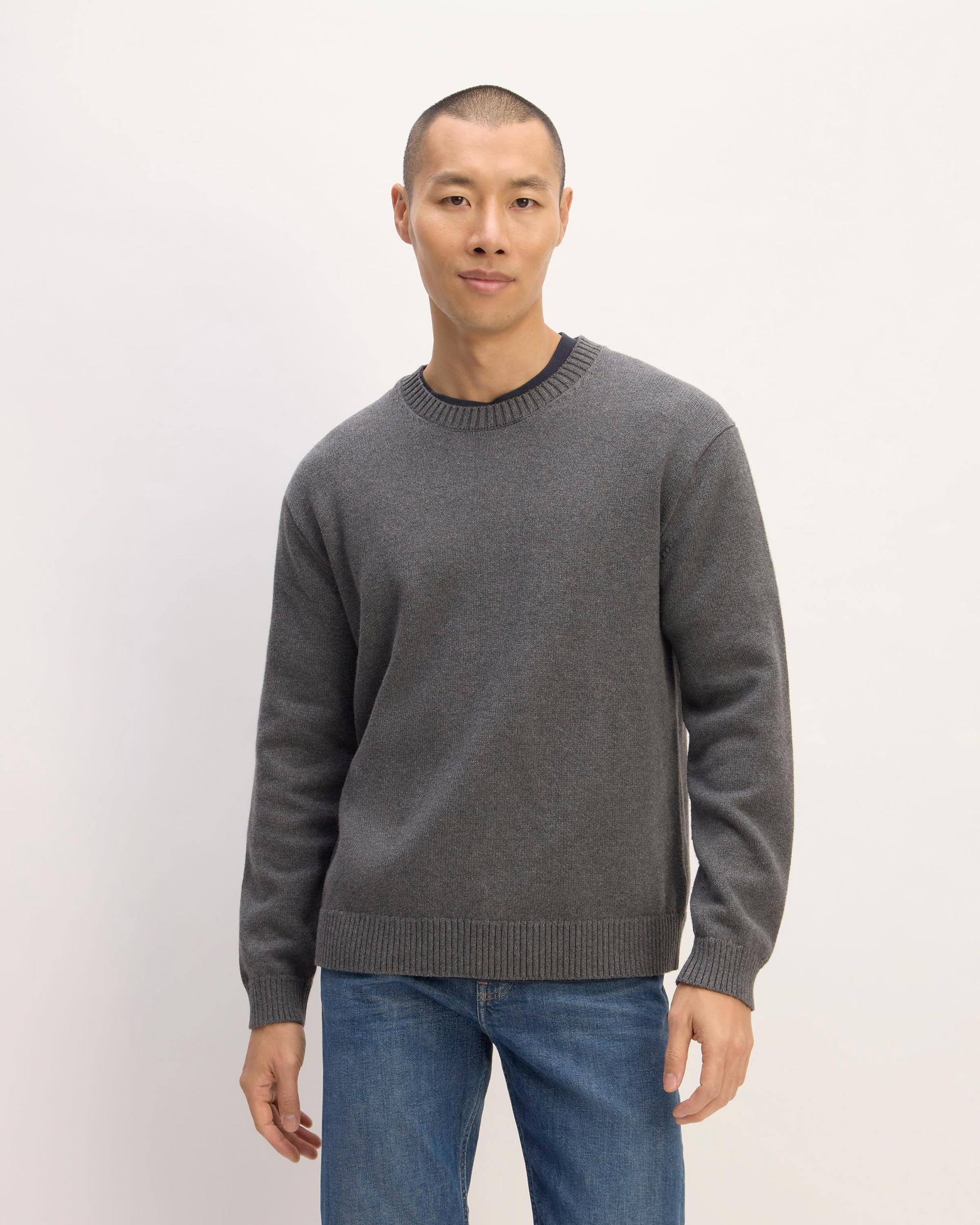 Mens Classic Sweater in Everyday Cotton by Everlane Product Image