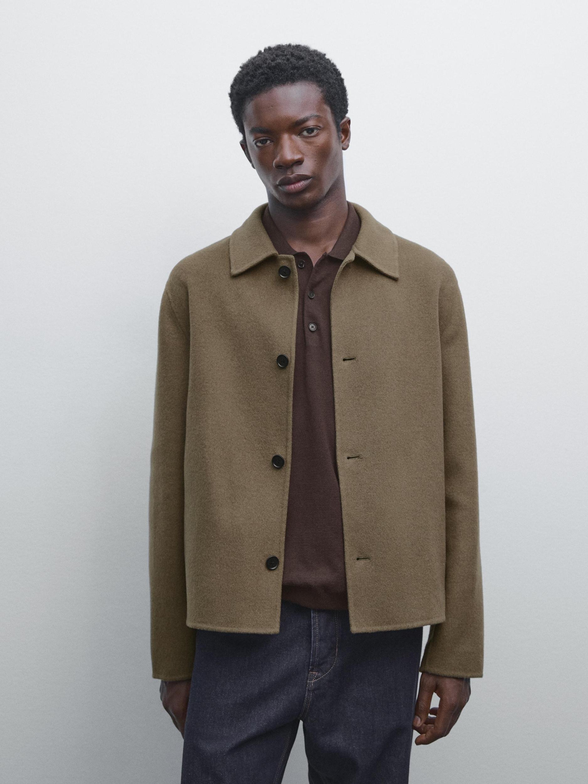 Wool blend jacket Product Image